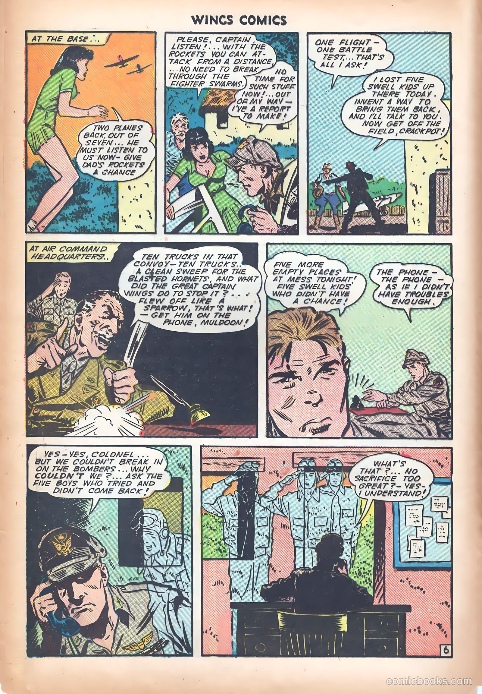 Wings Comics #48 — page 8 of 53