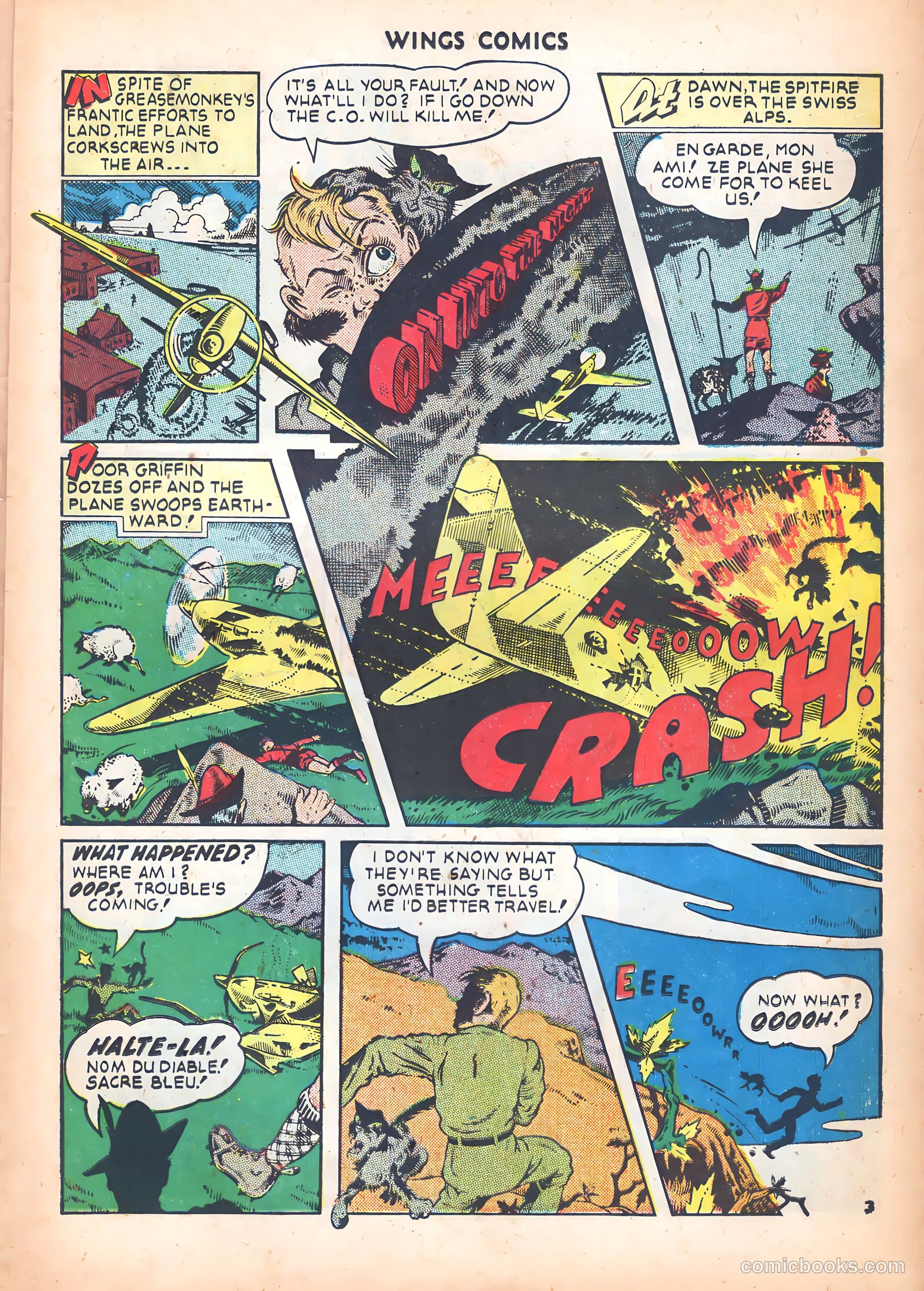Wings Comics #48 — page 15 of 53