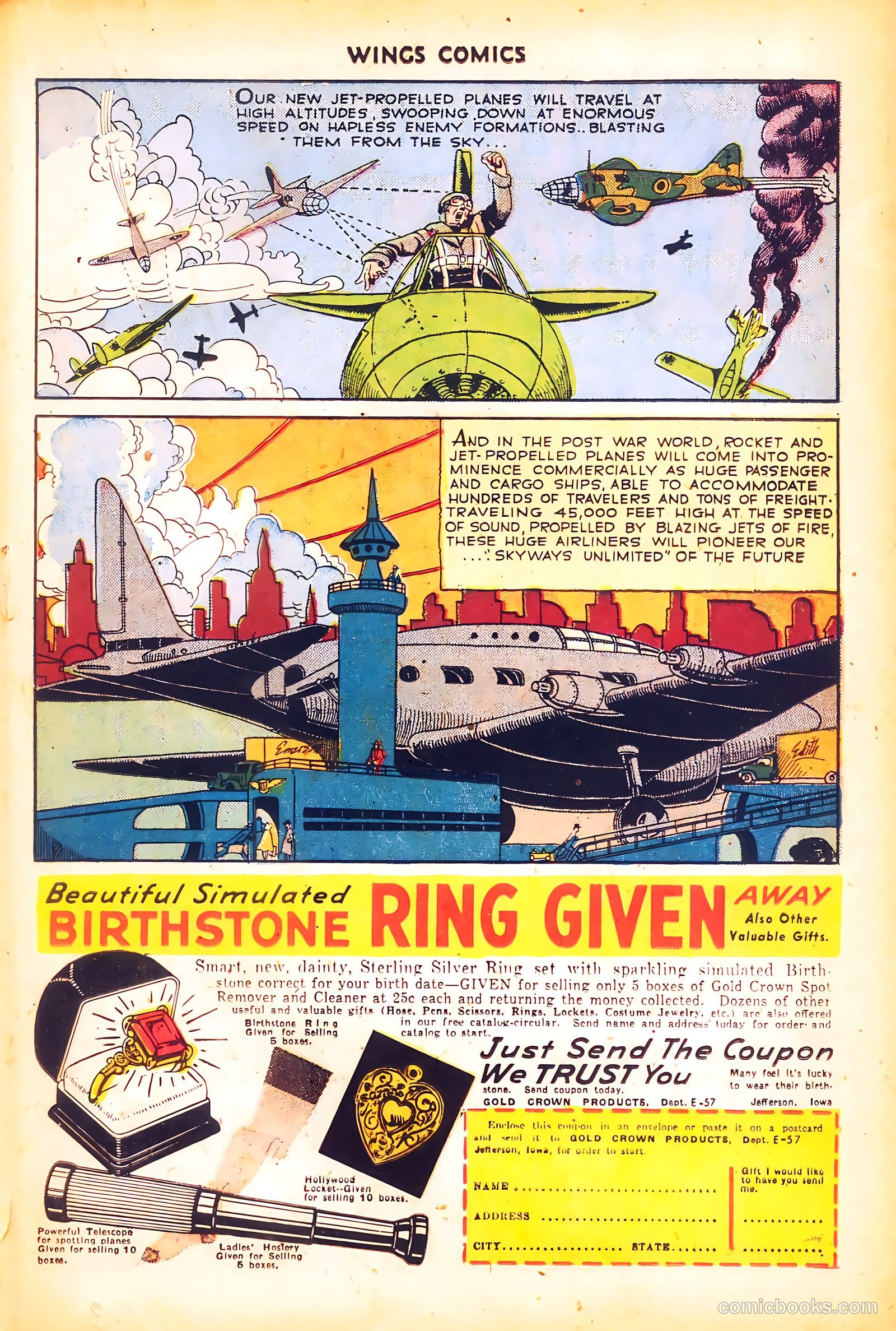 Wings Comics #48 — page 27 of 53