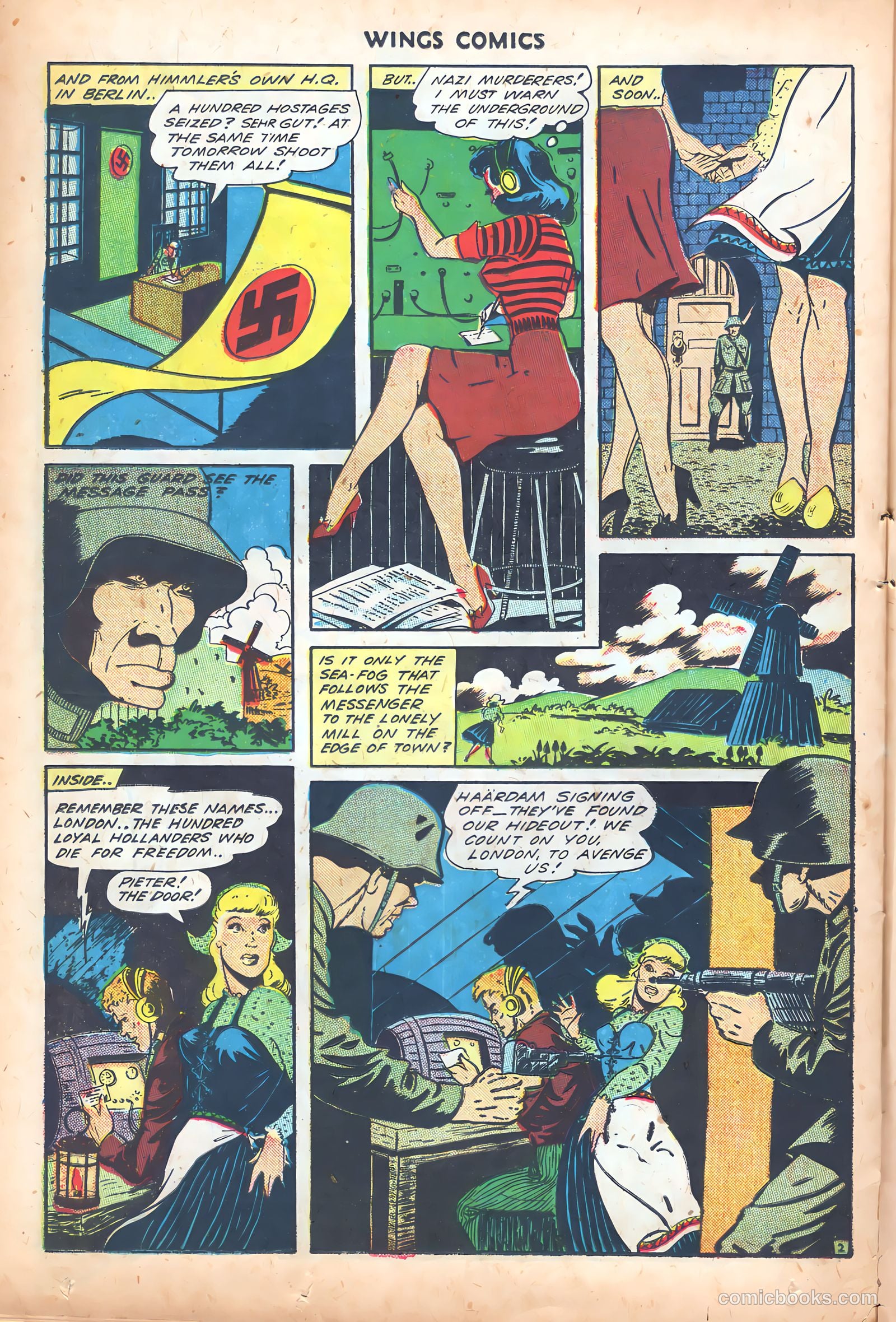 Wings Comics #48 — page 36 of 53