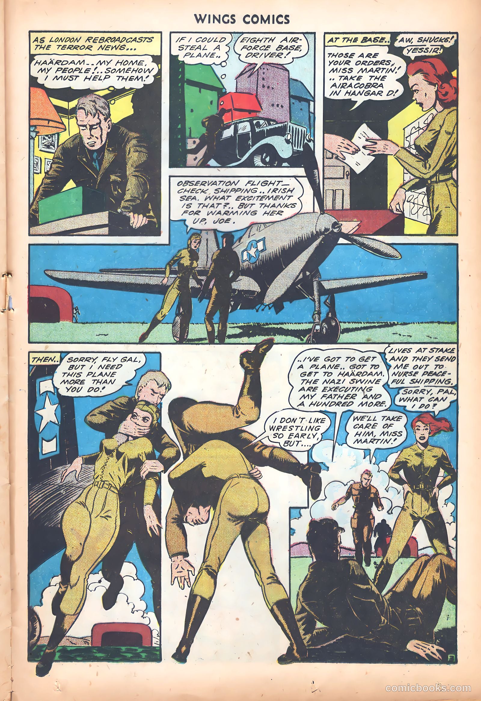 Wings Comics #48 — page 37 of 53