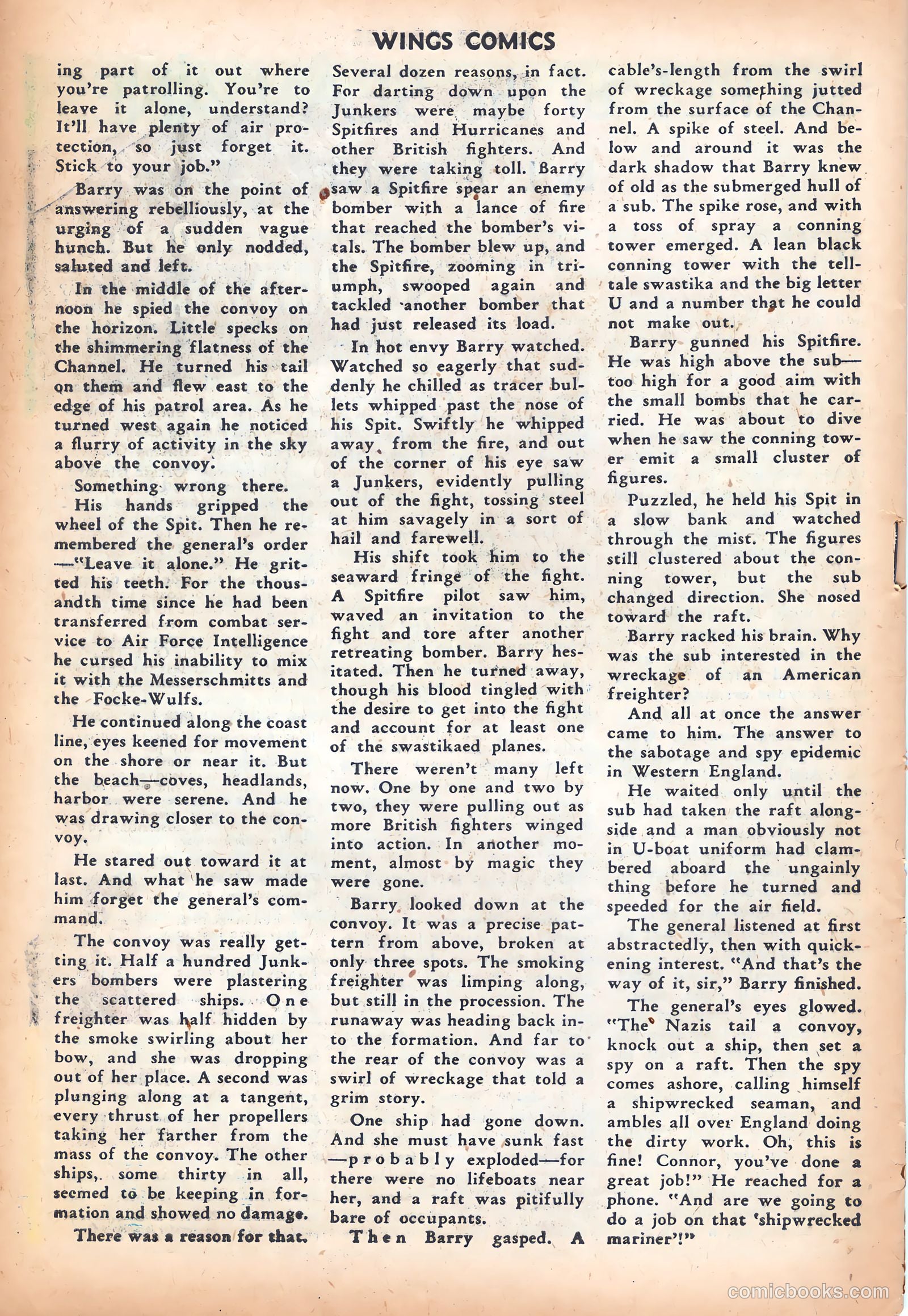 Wings Comics #48 — page 42 of 53