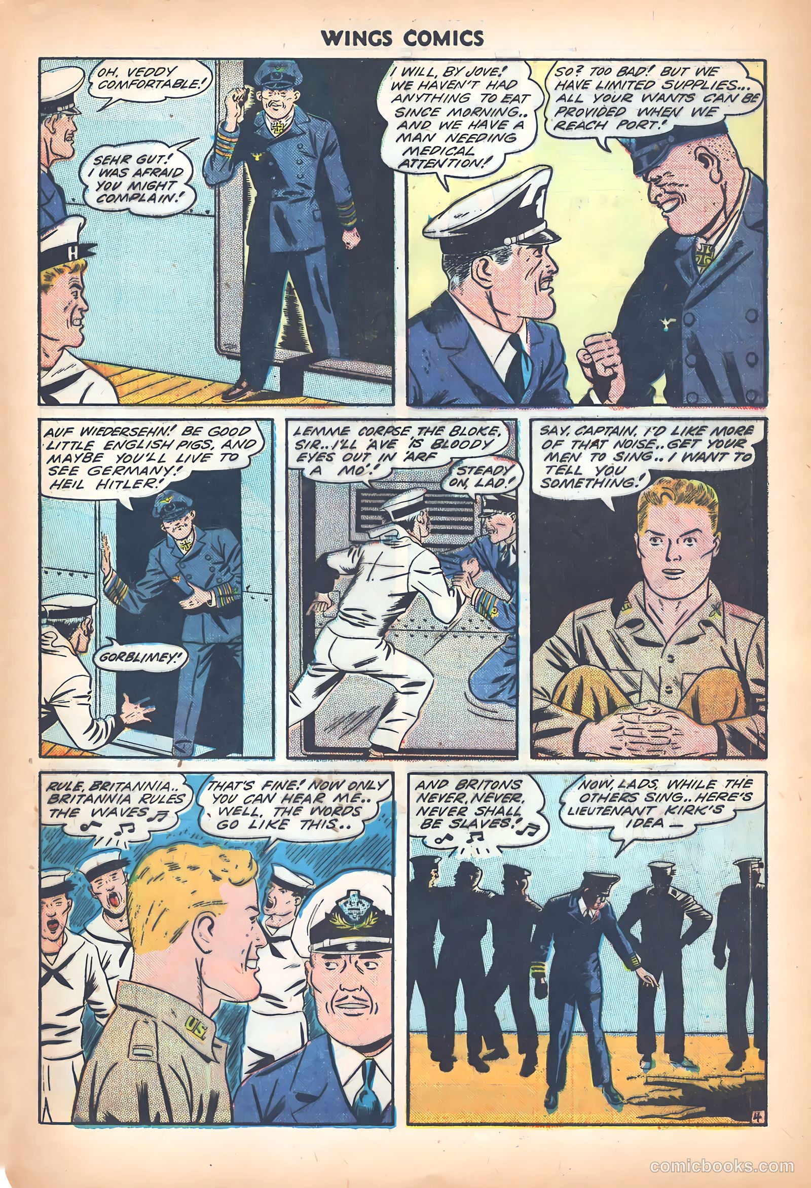 Wings Comics #48 — page 47 of 53