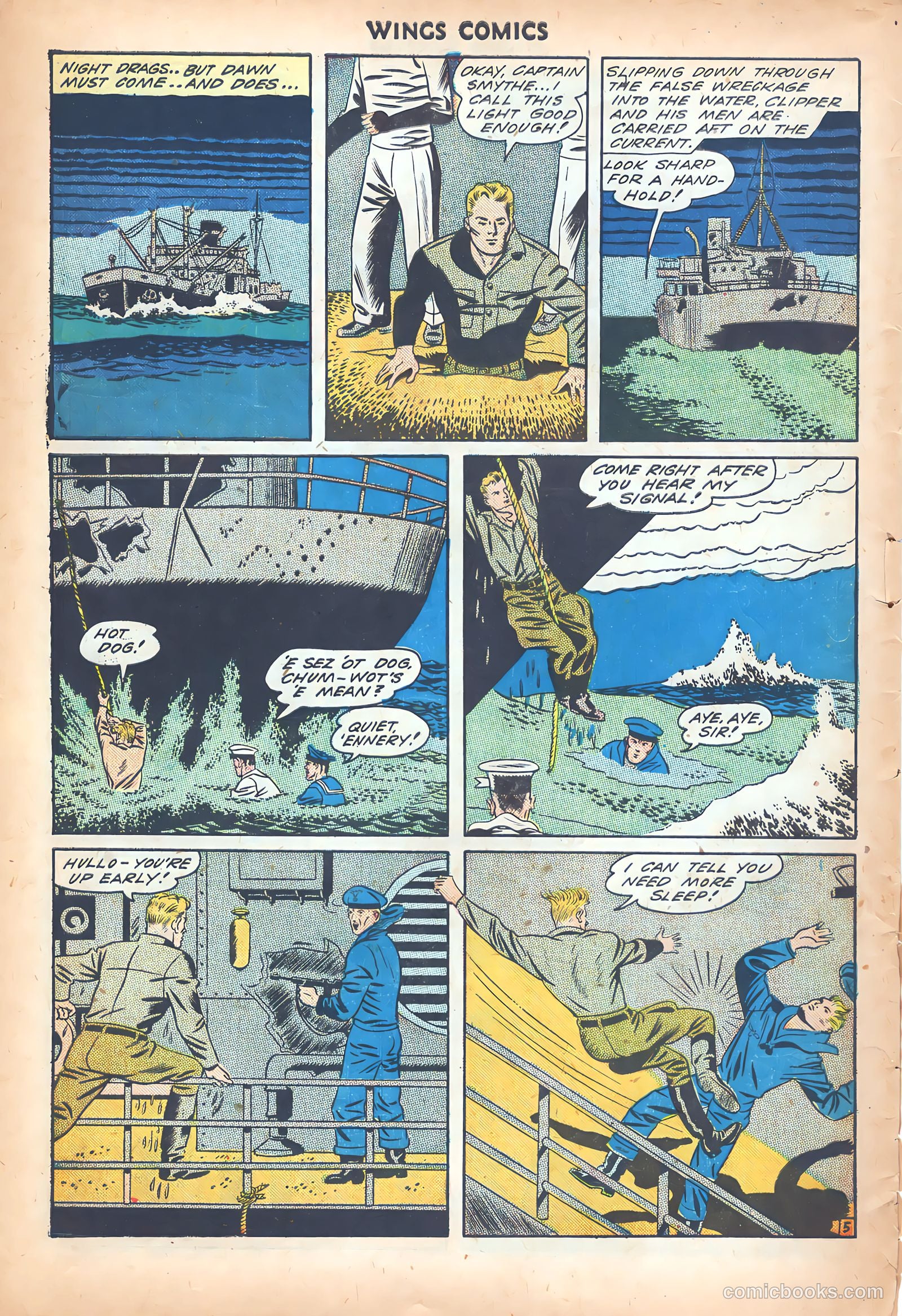 Wings Comics #48 — page 48 of 53