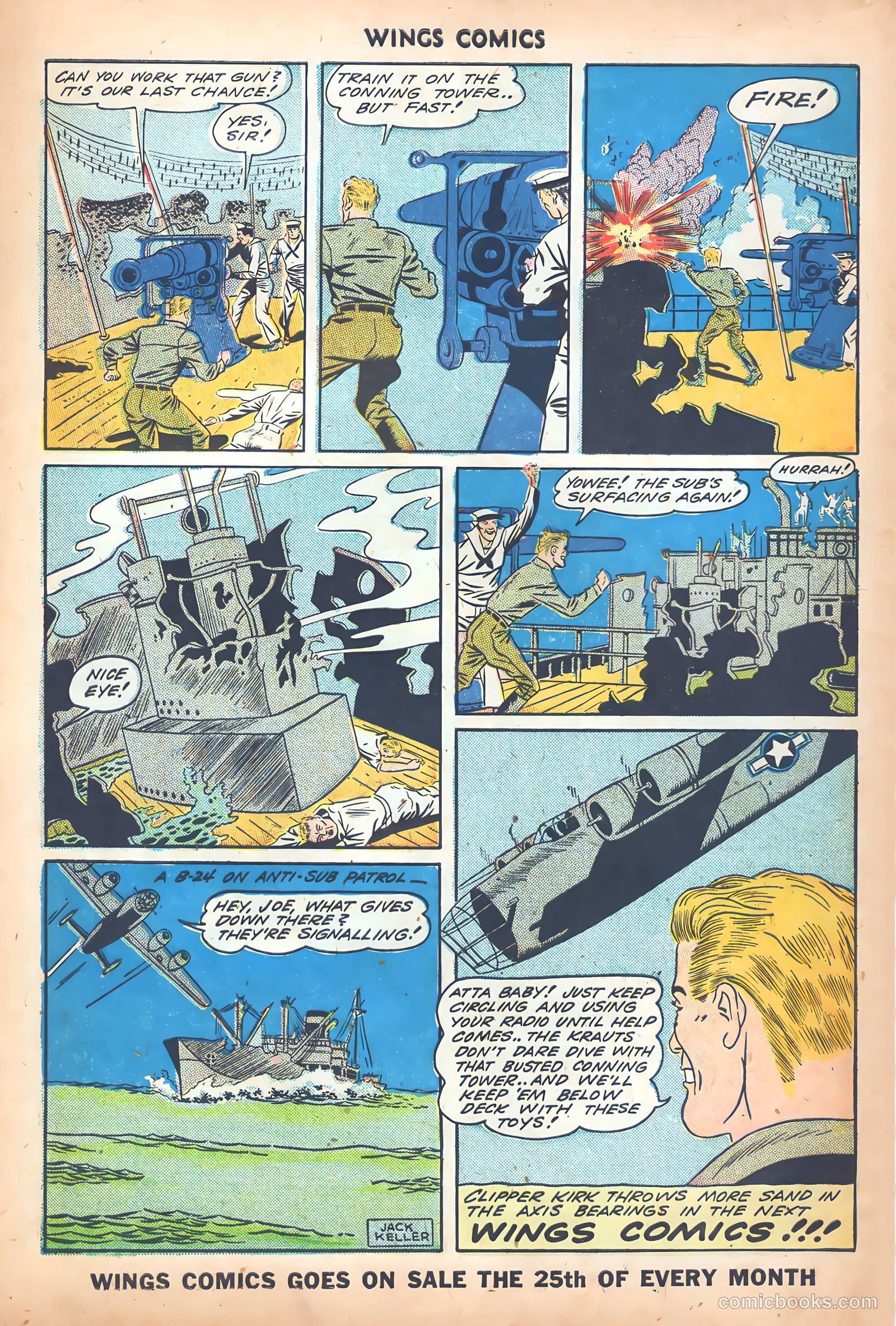 Wings Comics #48 — page 50 of 53