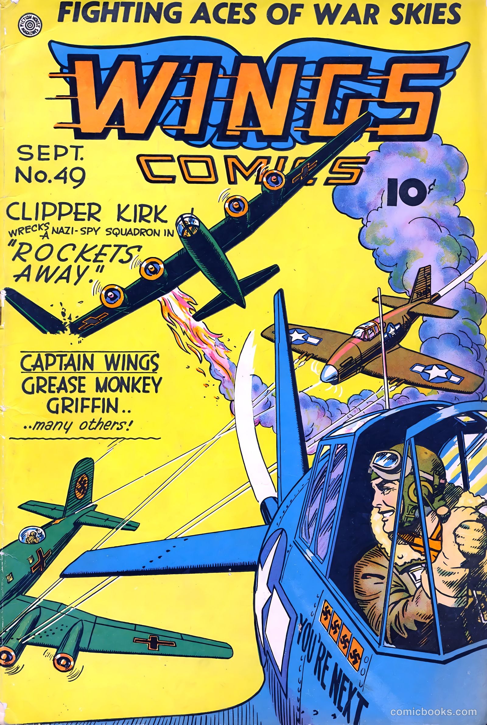 Wings Comics #49 — page 1 of 52