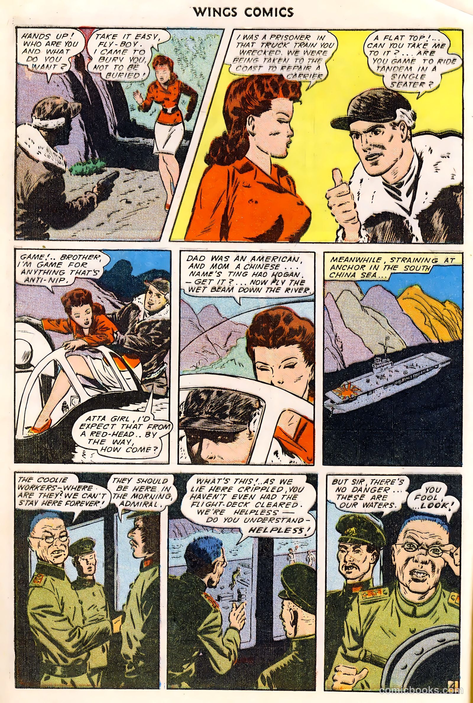 Wings Comics #49 — page 6 of 52