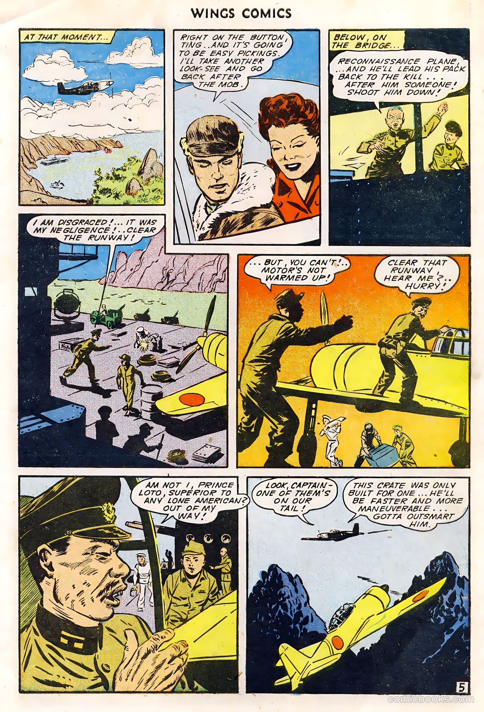 Wings Comics #49 — page 7 of 52