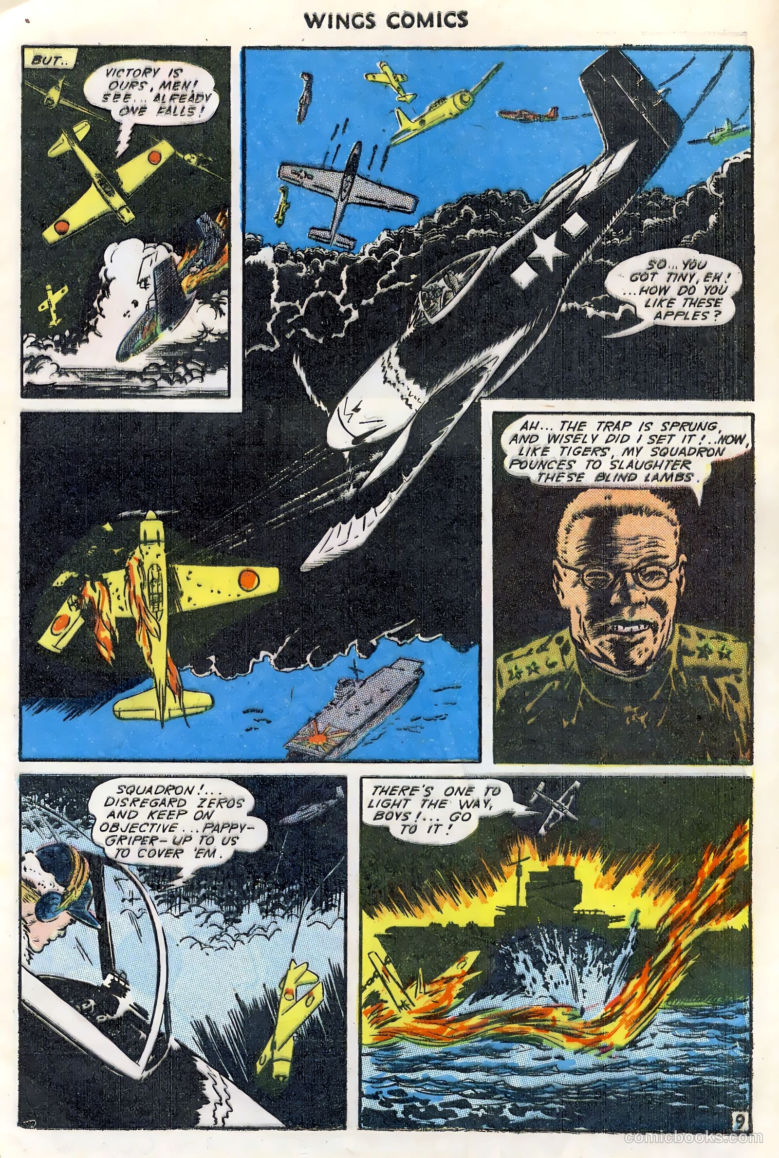 Wings Comics #49 — page 11 of 52