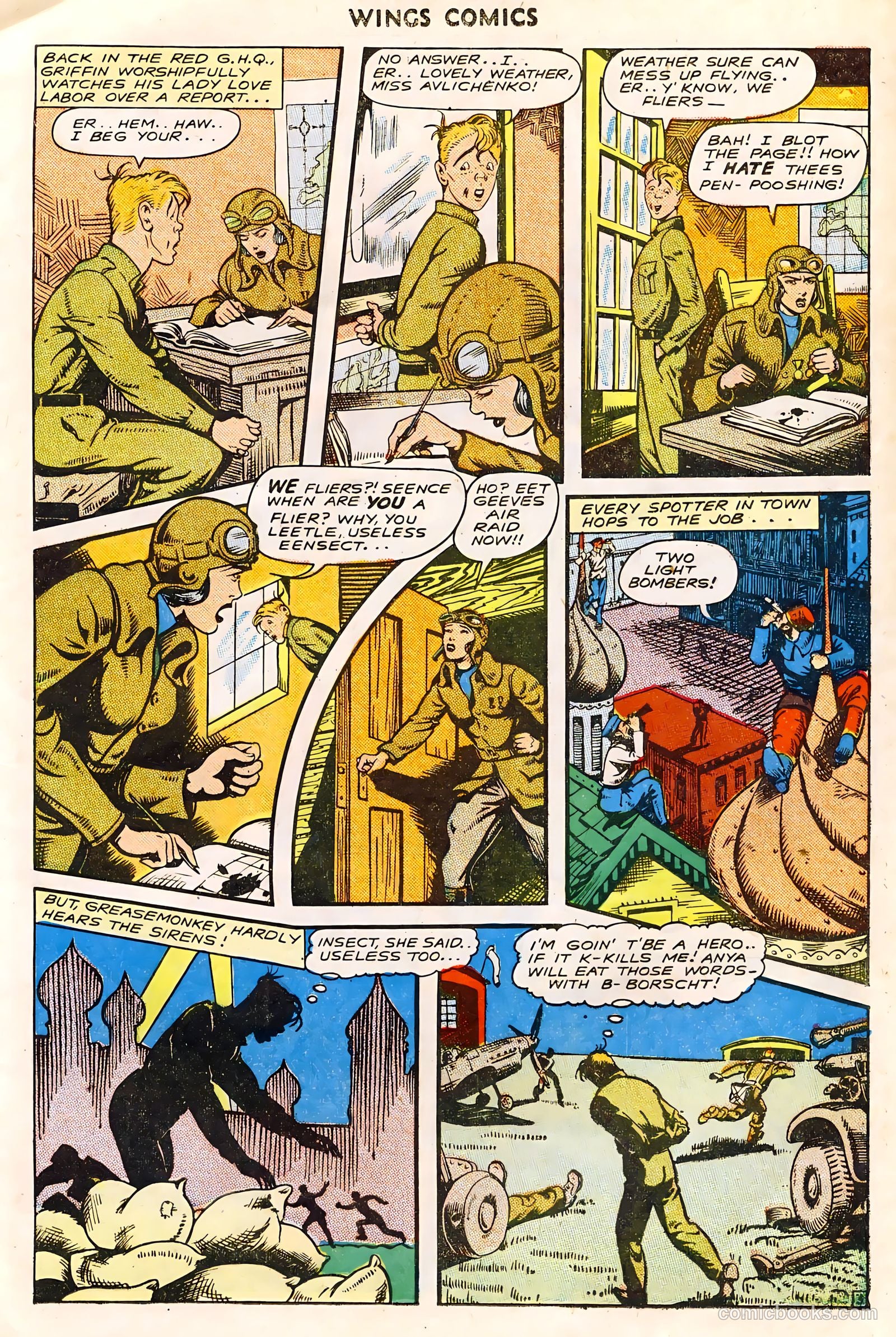 Wings Comics #49 — page 15 of 52