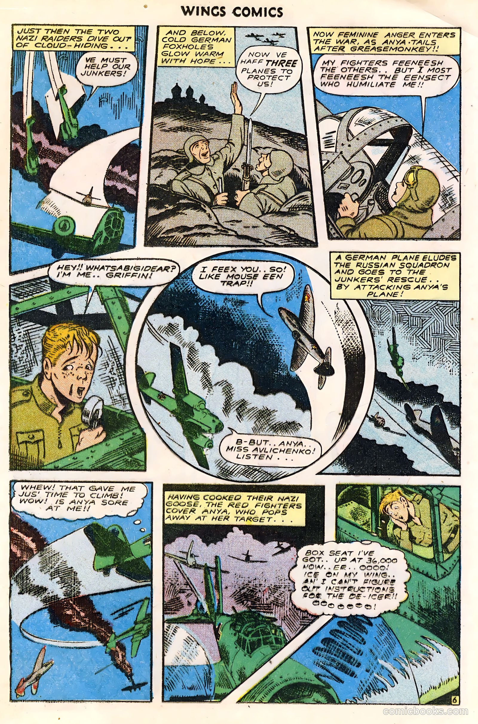 Wings Comics #49 — page 18 of 52
