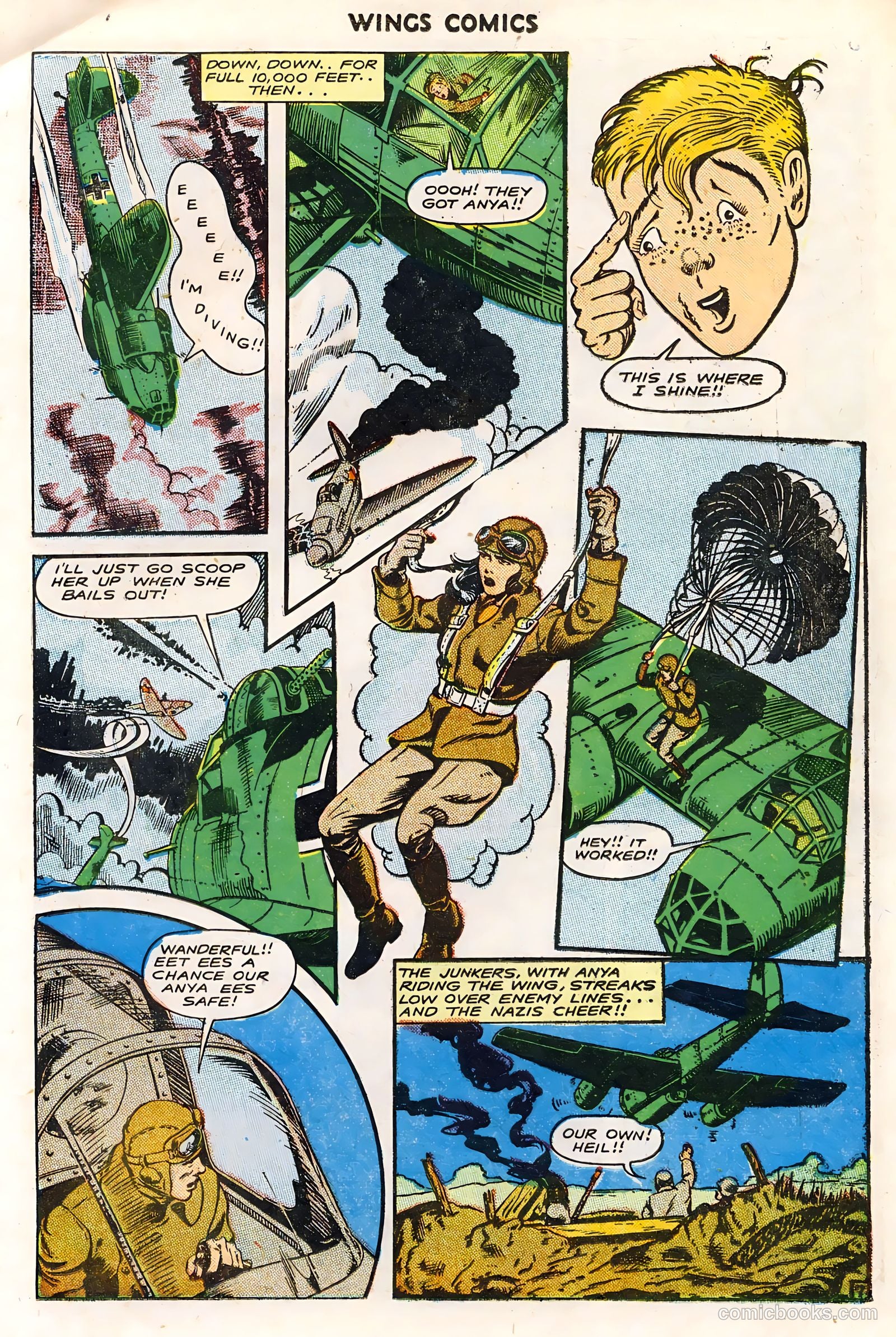Wings Comics #49 — page 19 of 52