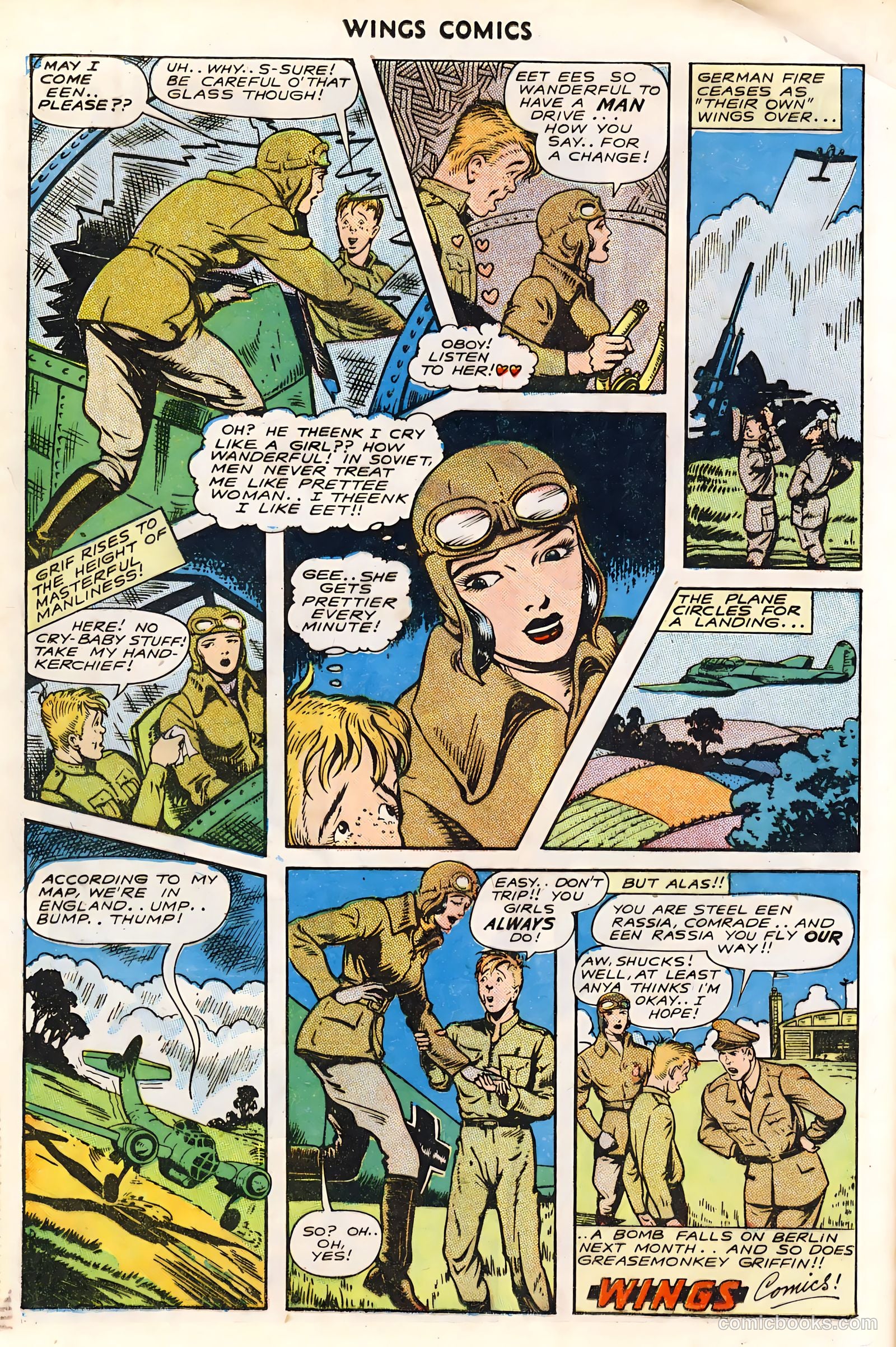 Wings Comics #49 — page 20 of 52