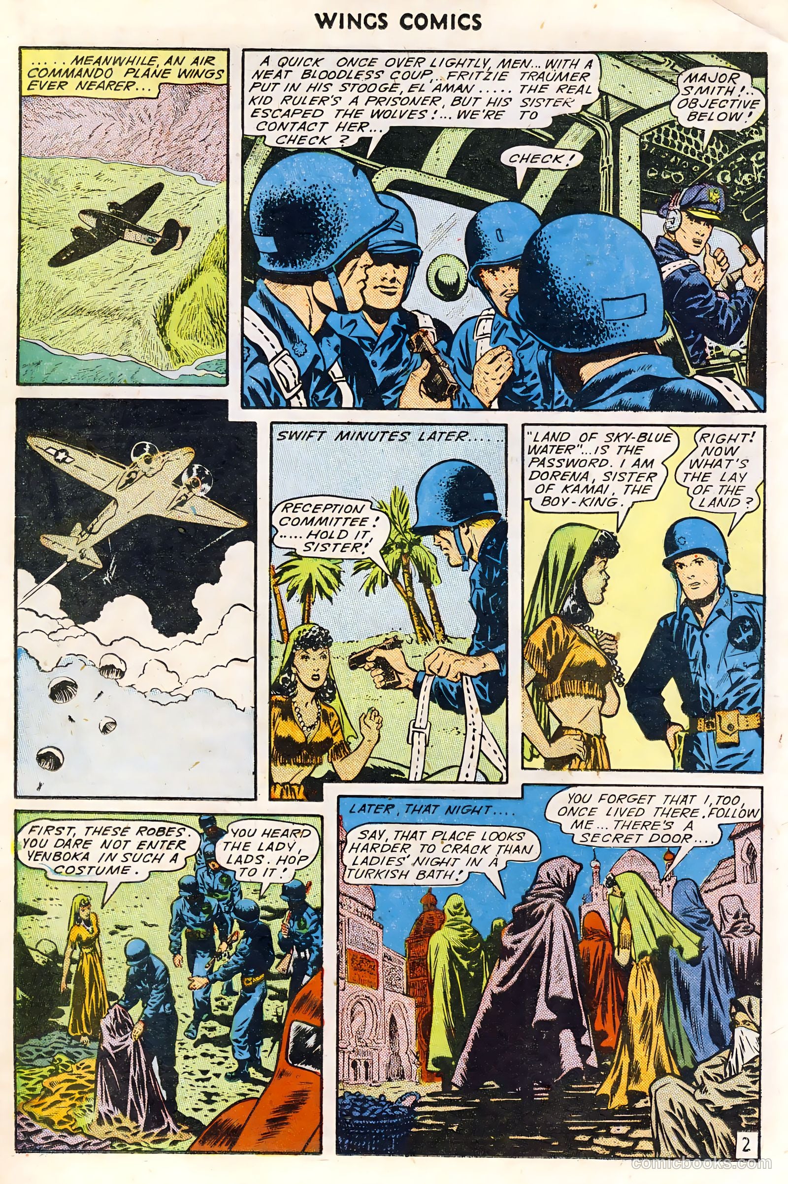 Wings Comics #49 — page 22 of 52