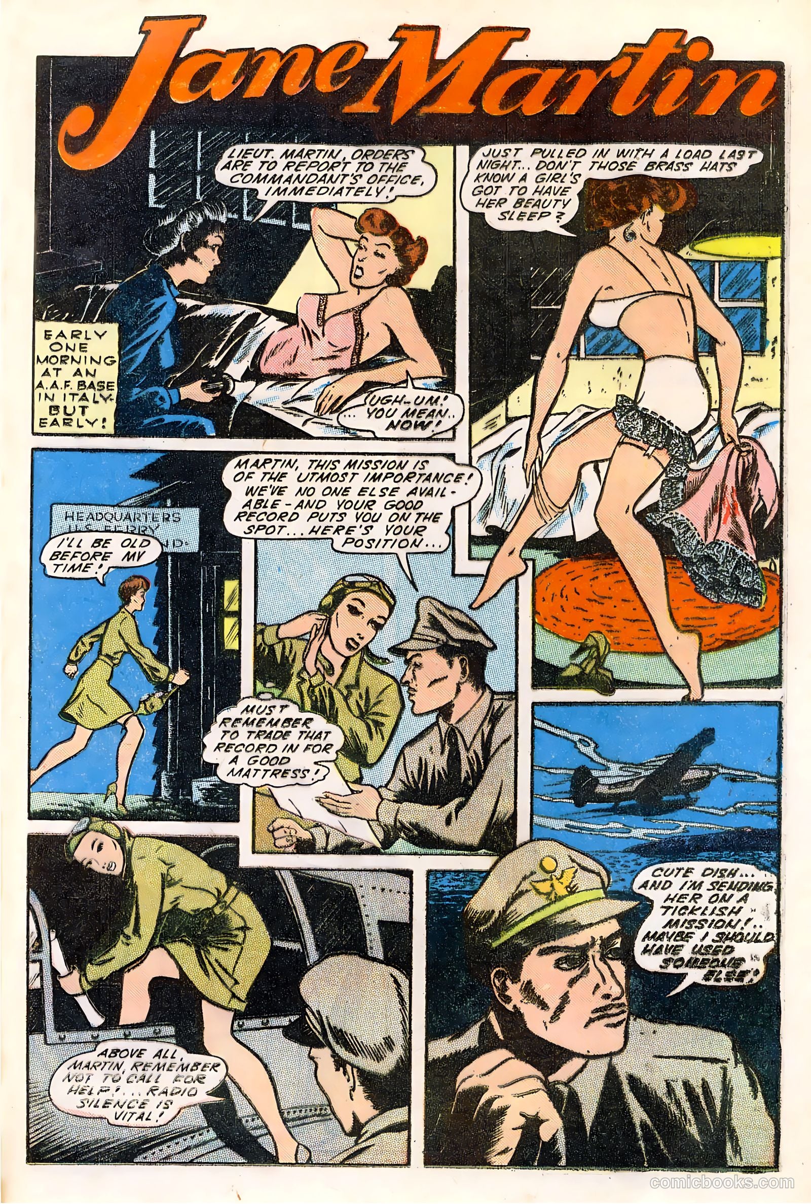 Wings Comics #49 — page 35 of 52