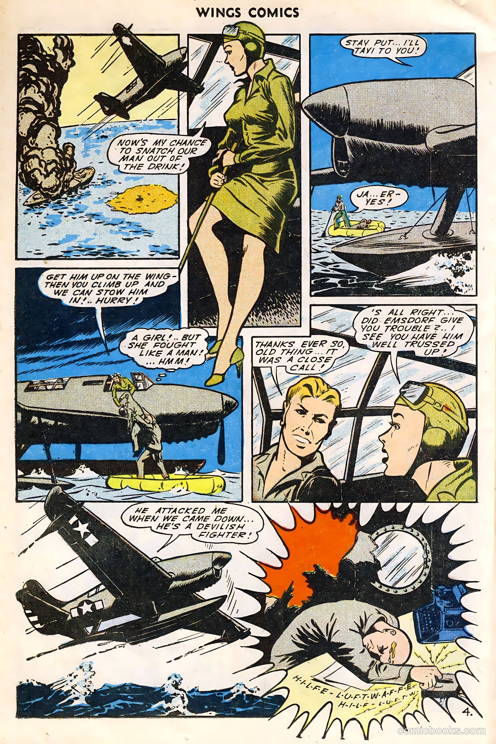 Wings Comics #49 — page 38 of 52