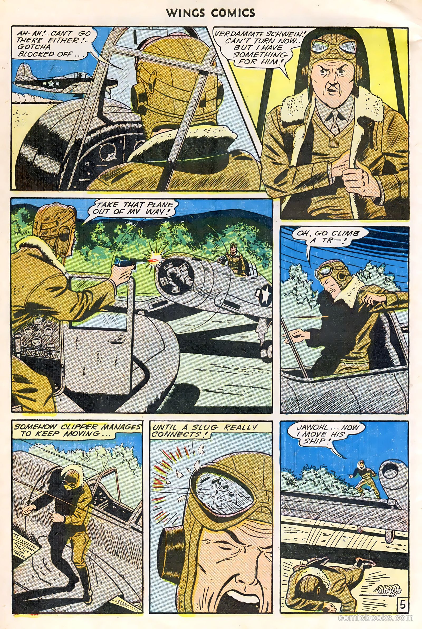 Wings Comics #49 — page 48 of 52