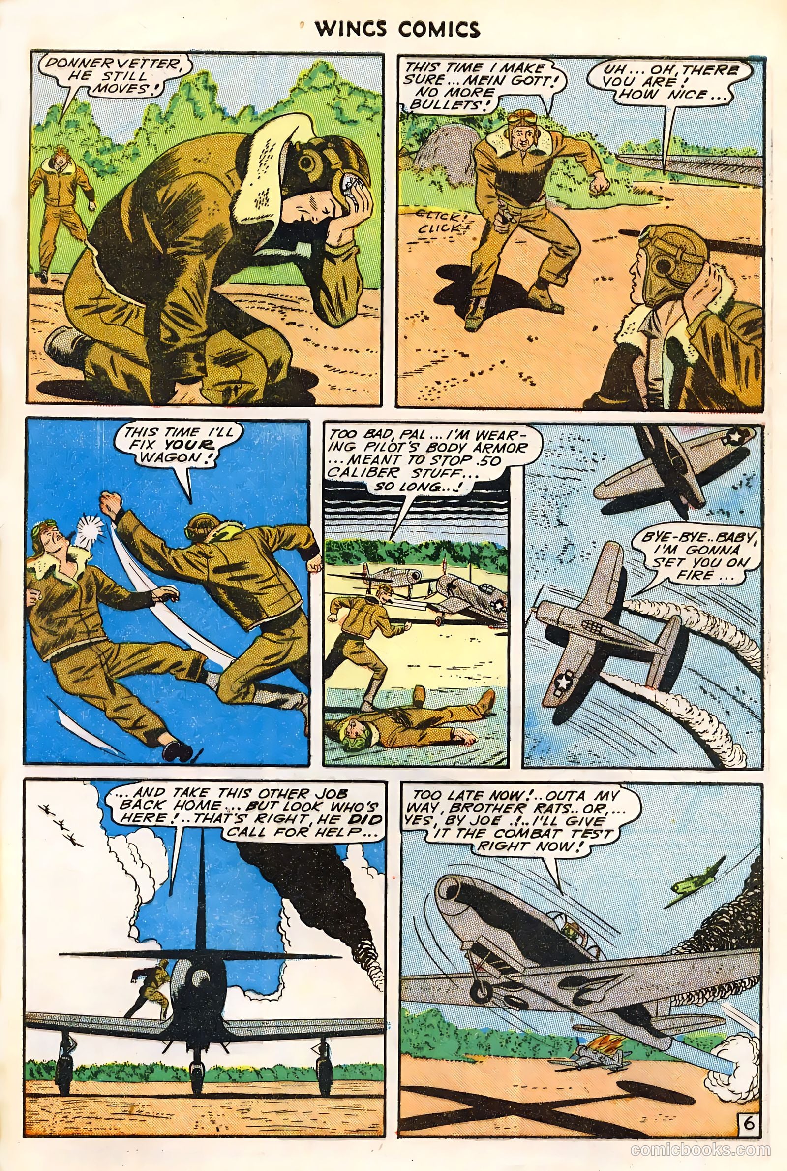 Wings Comics #49 — page 49 of 52