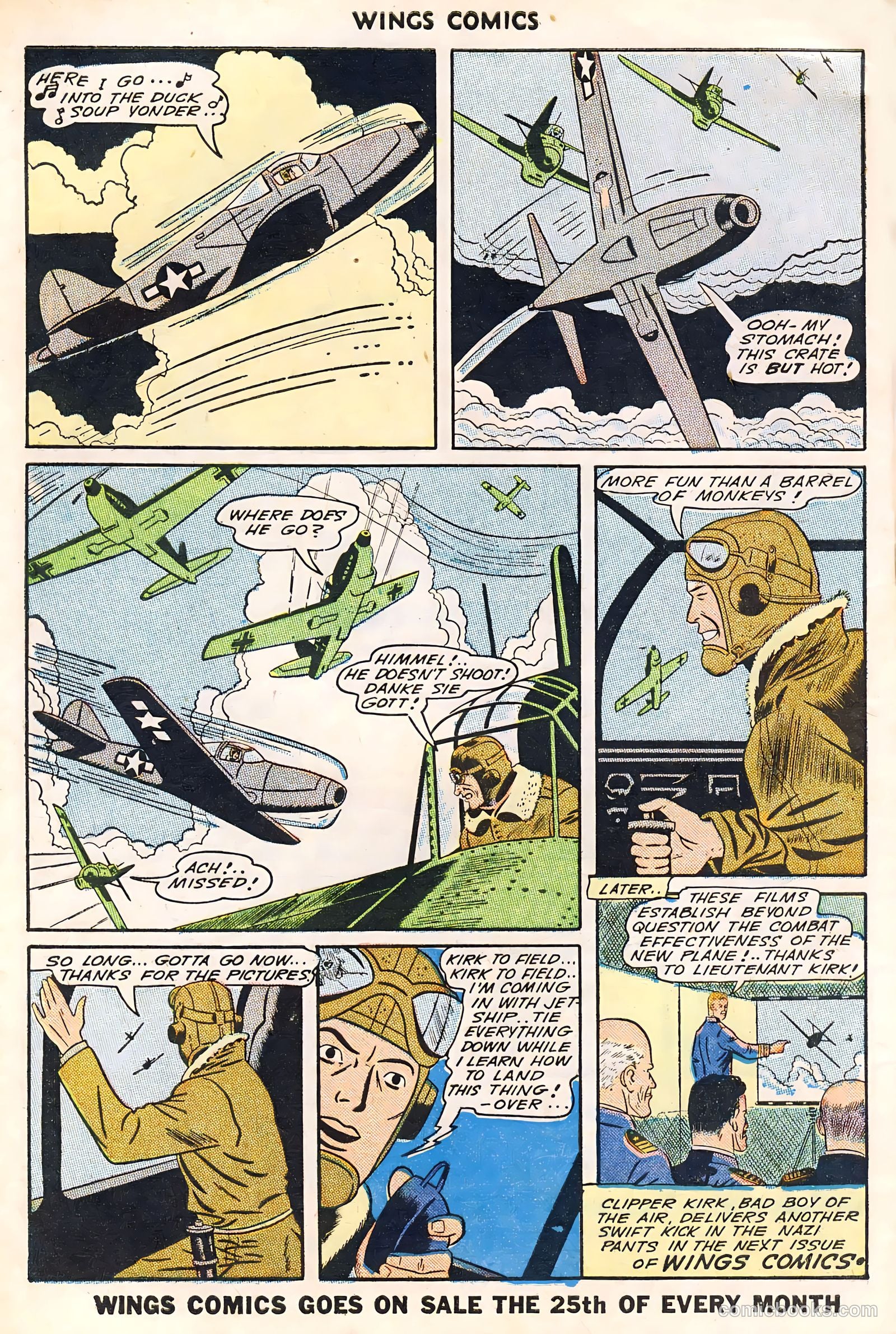 Wings Comics #49 — page 50 of 52