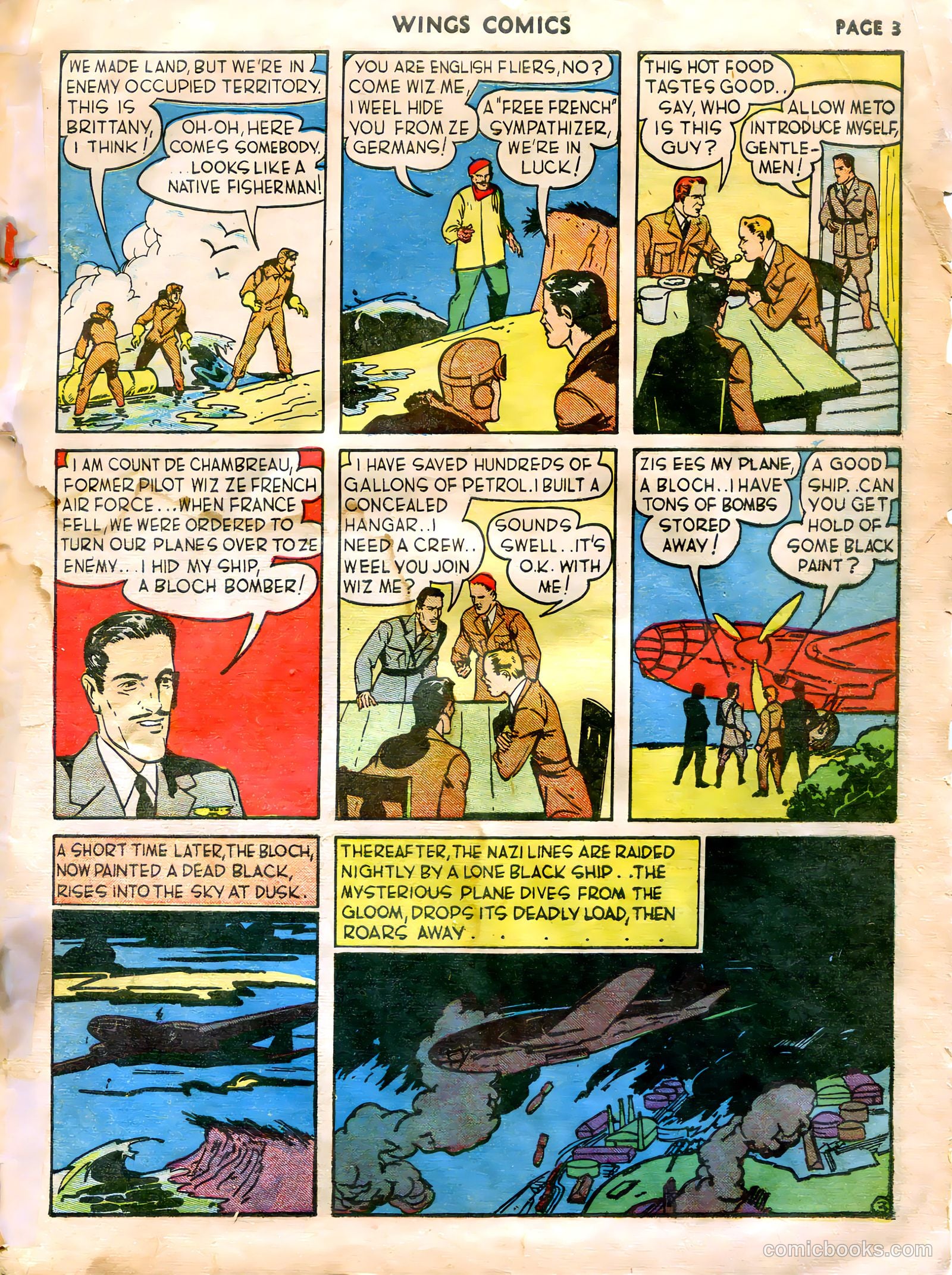 Wings Comics #5 — page 5 of 68