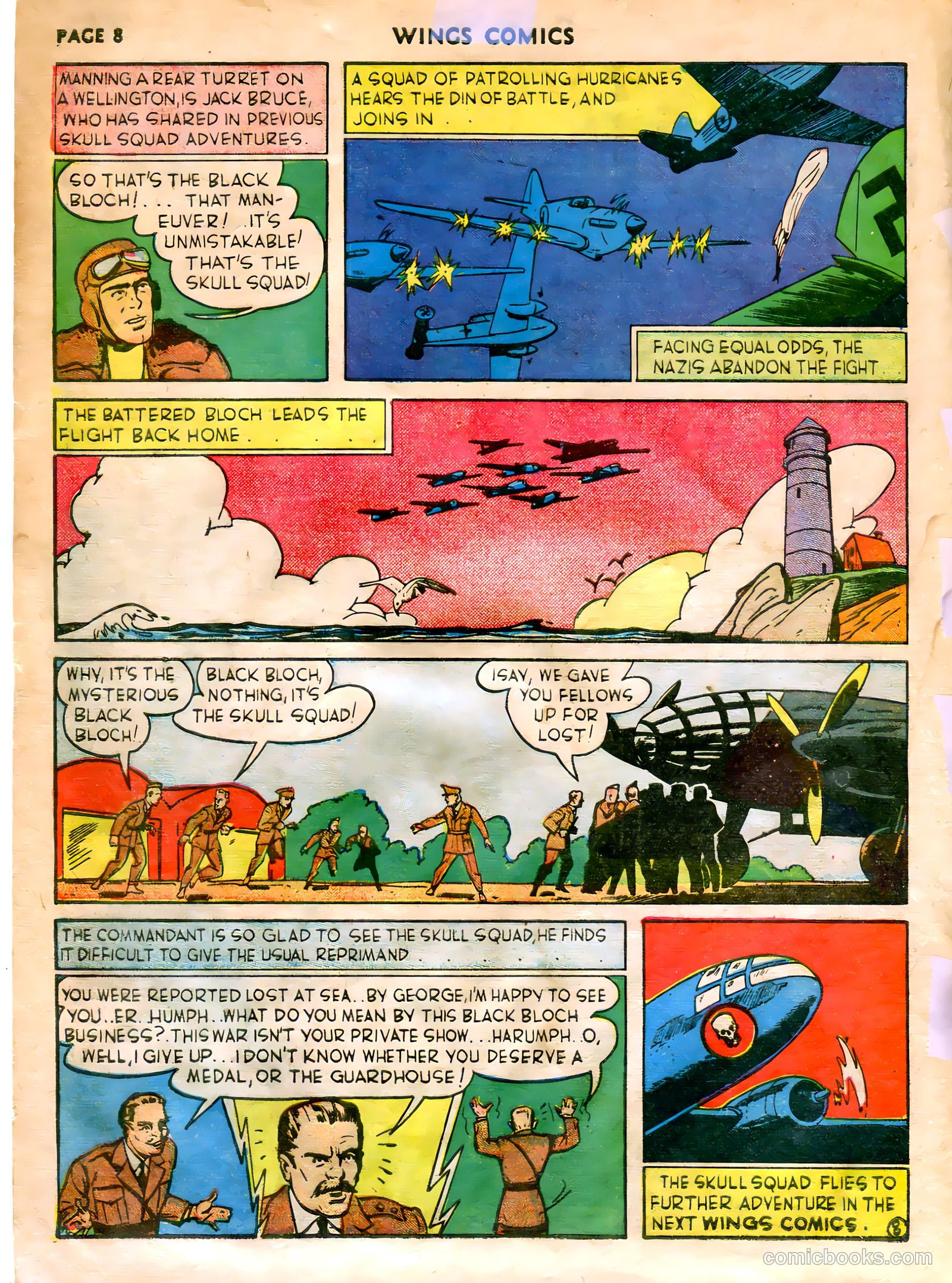 Wings Comics #5 — page 10 of 68