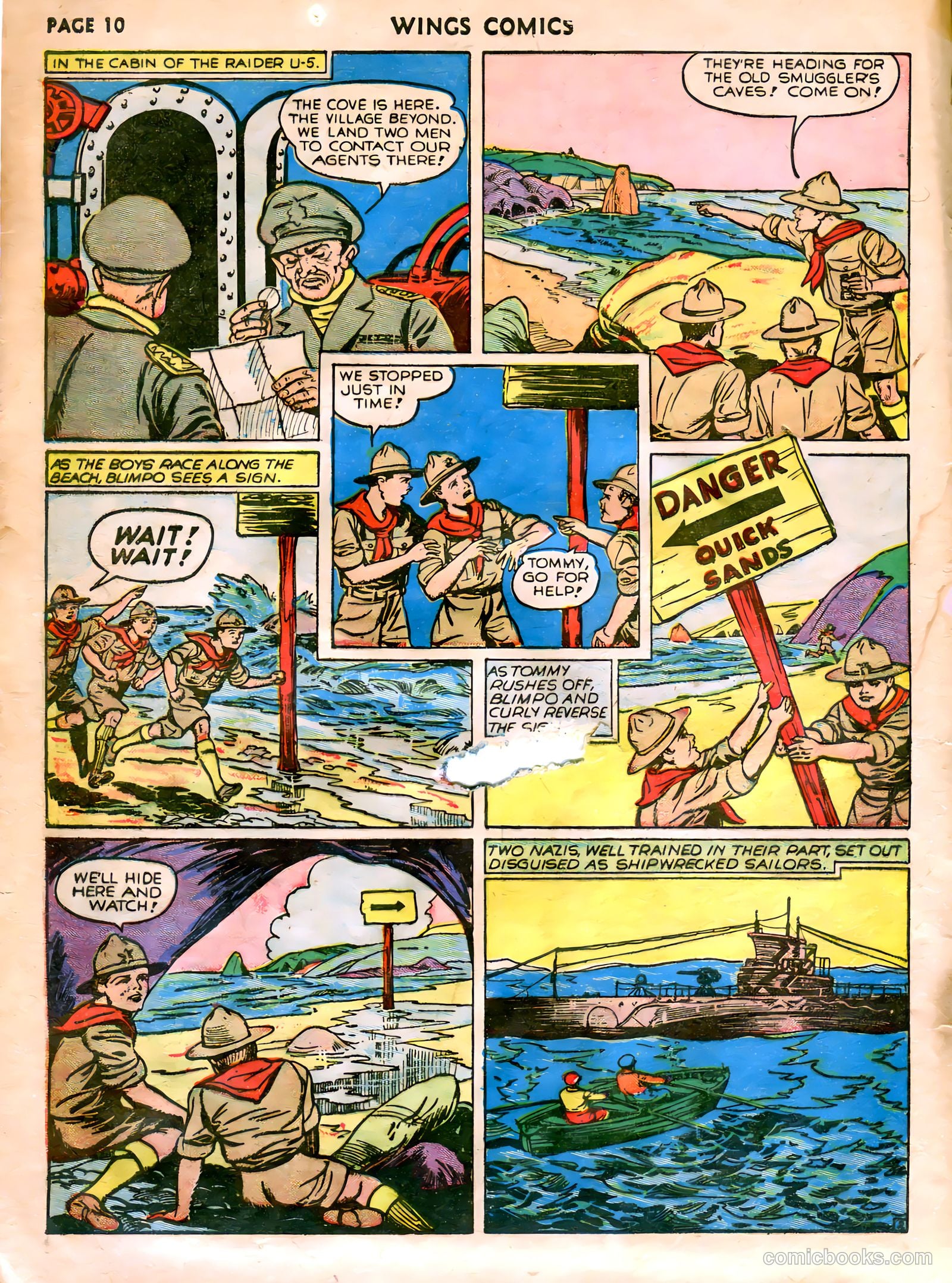 Wings Comics #5 — page 12 of 68