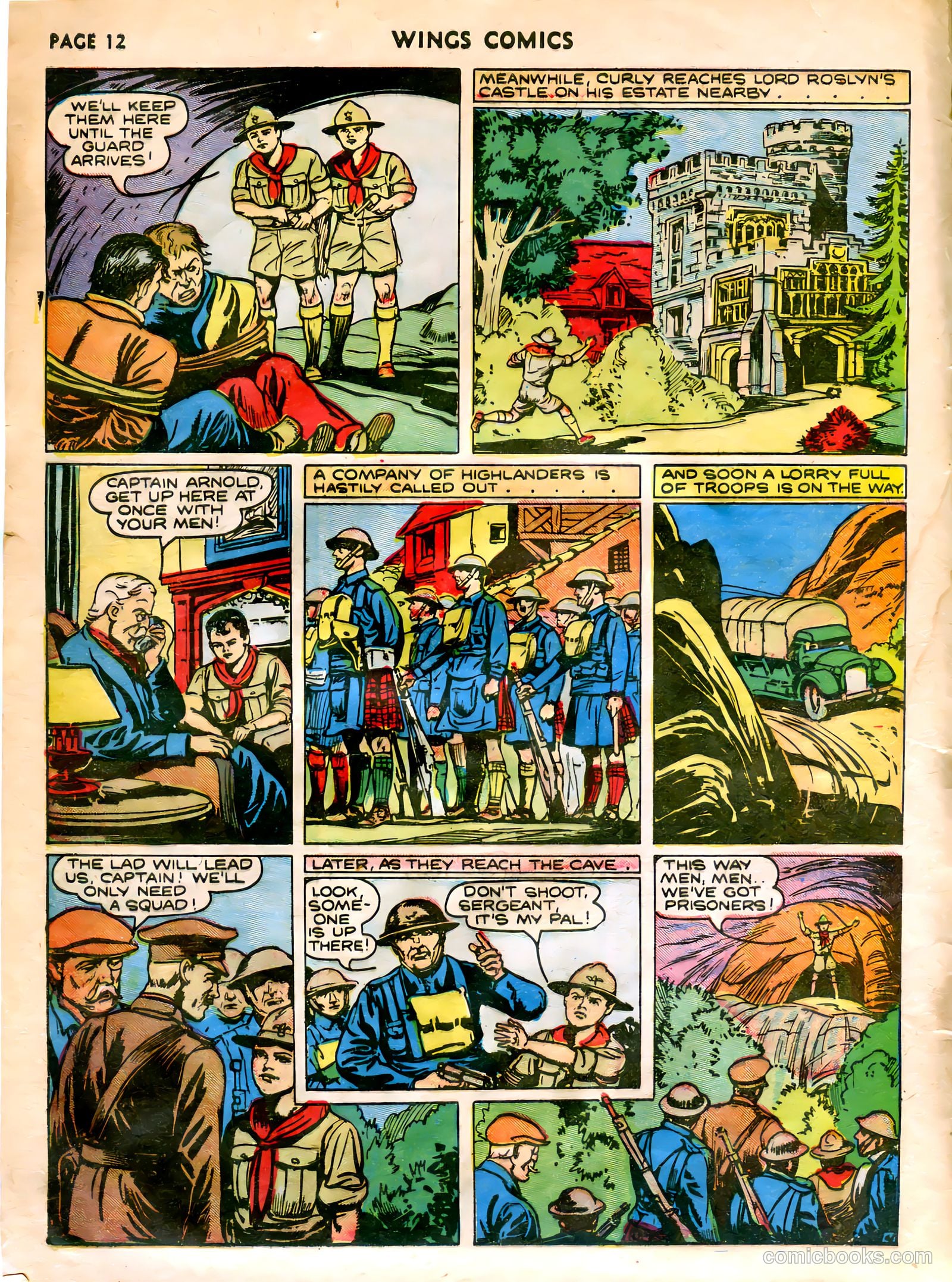 Wings Comics #5 — page 14 of 68