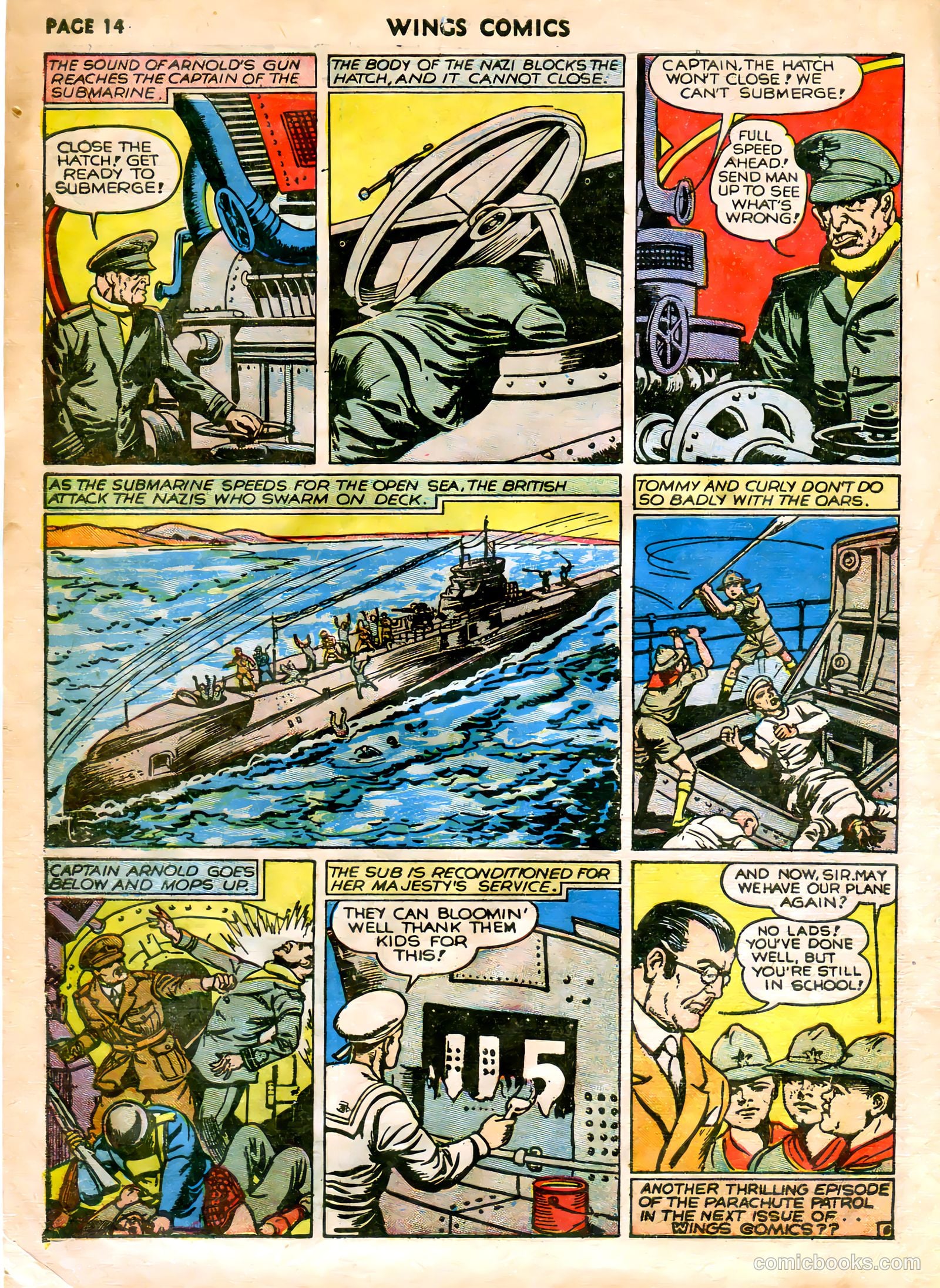 Wings Comics #5 — page 16 of 68