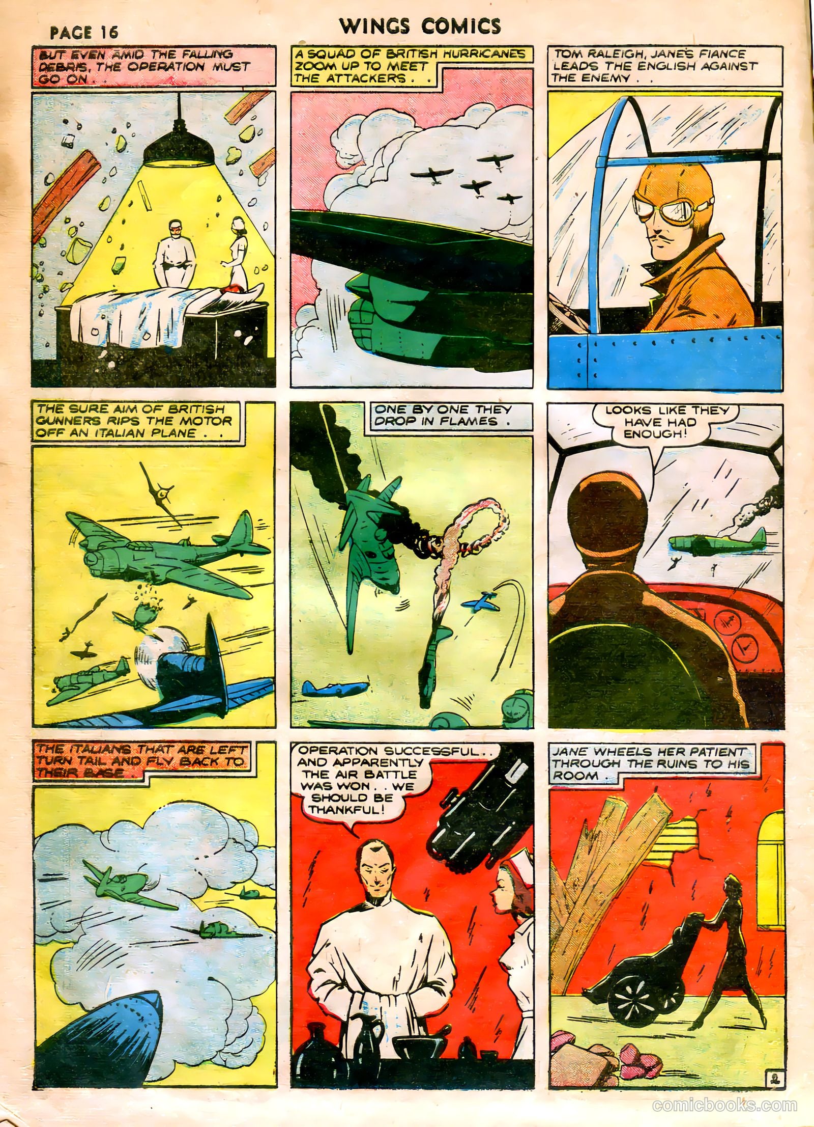 Wings Comics #5 — page 18 of 68