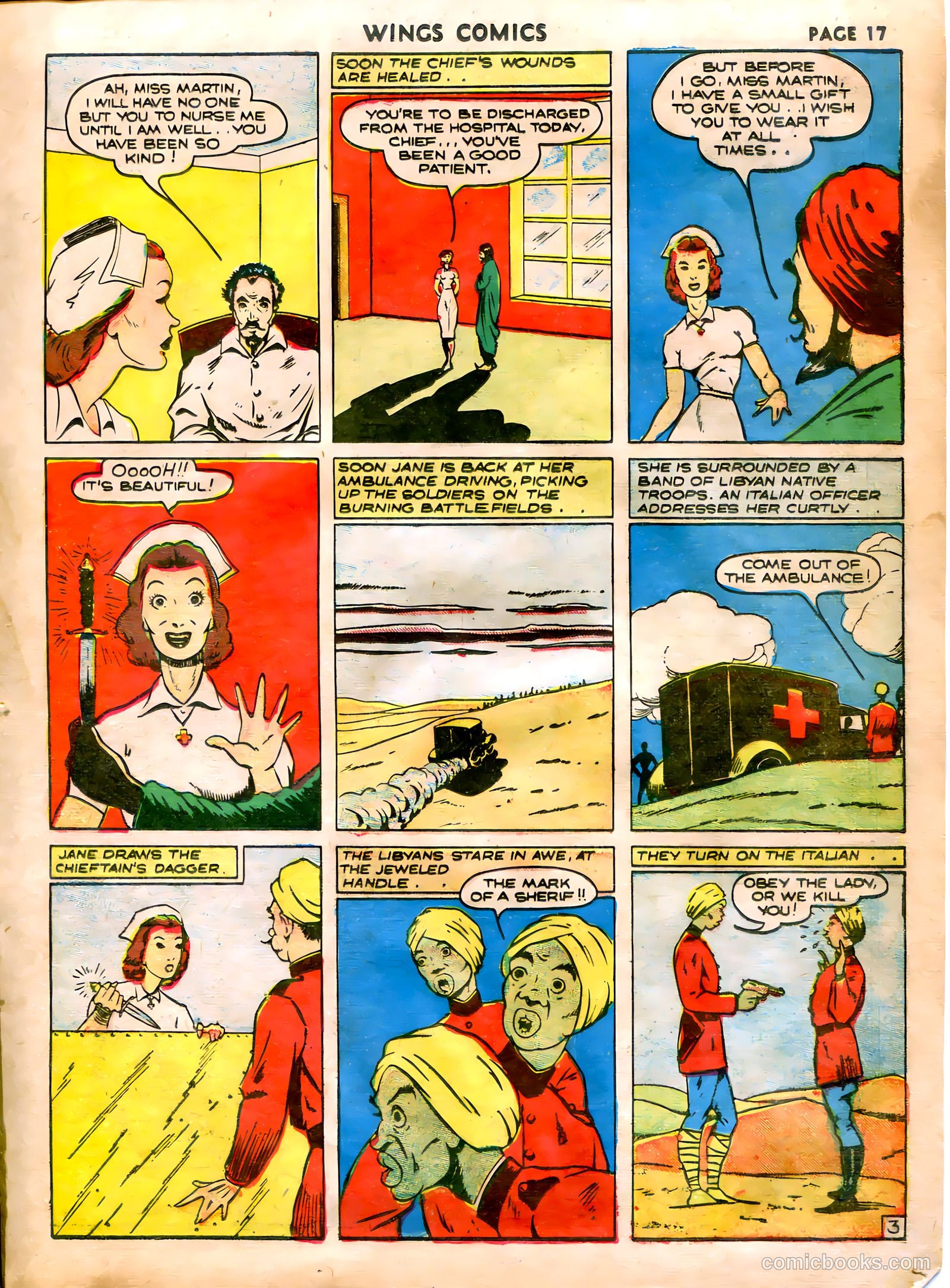 Wings Comics #5 — page 19 of 68
