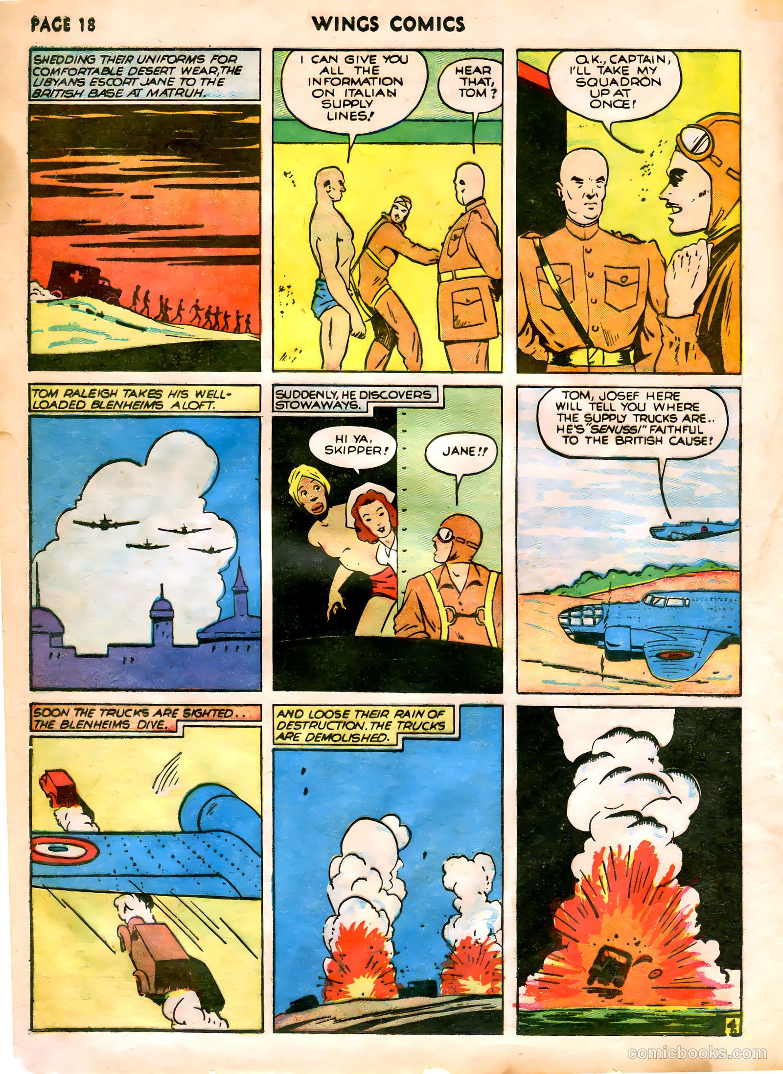 Wings Comics #5 — page 20 of 68
