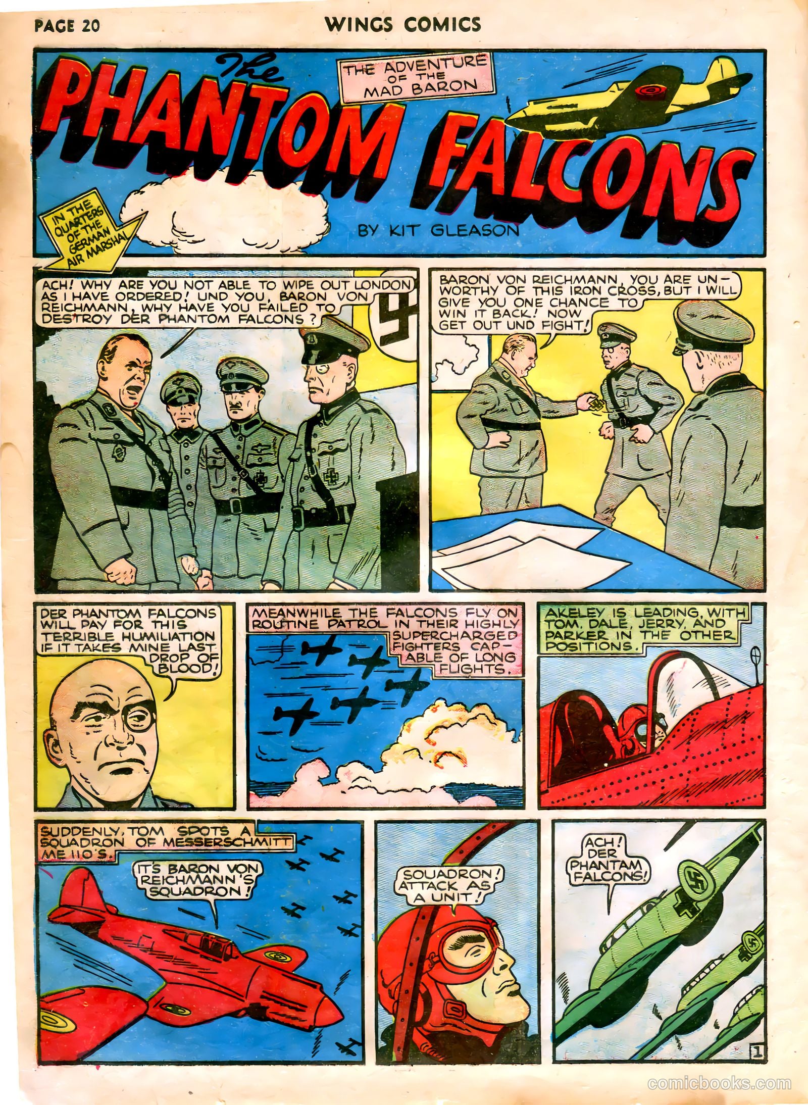Wings Comics #5 — page 22 of 68