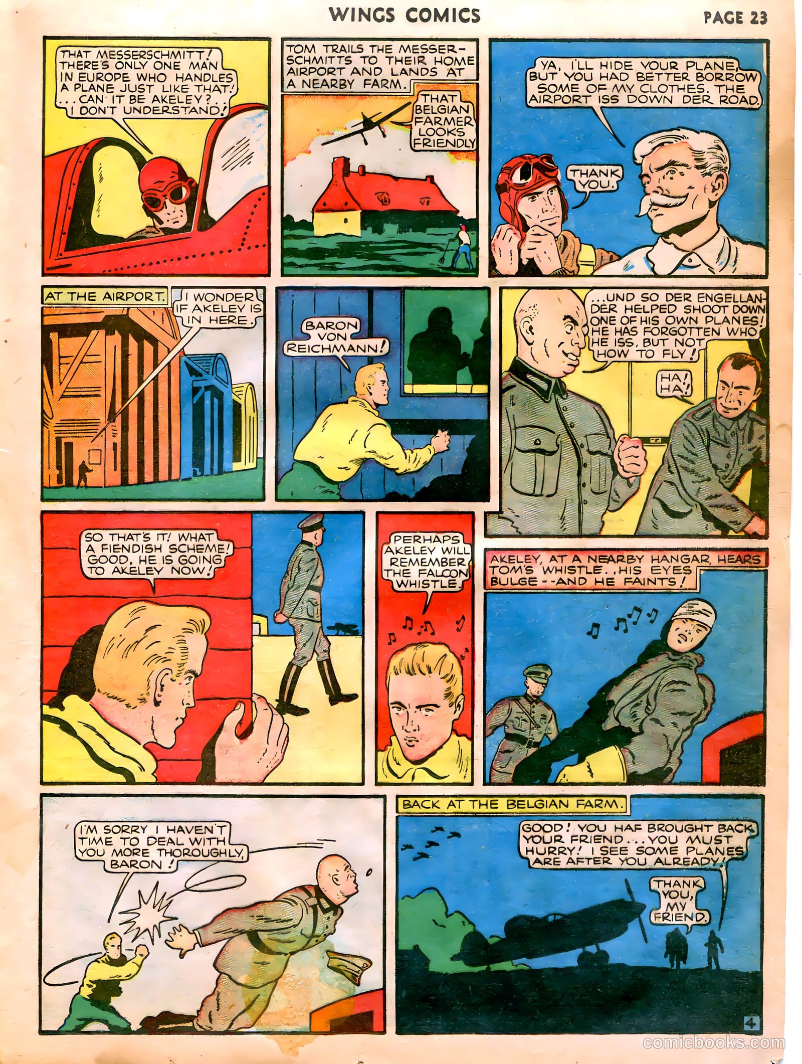 Wings Comics #5 — page 25 of 68