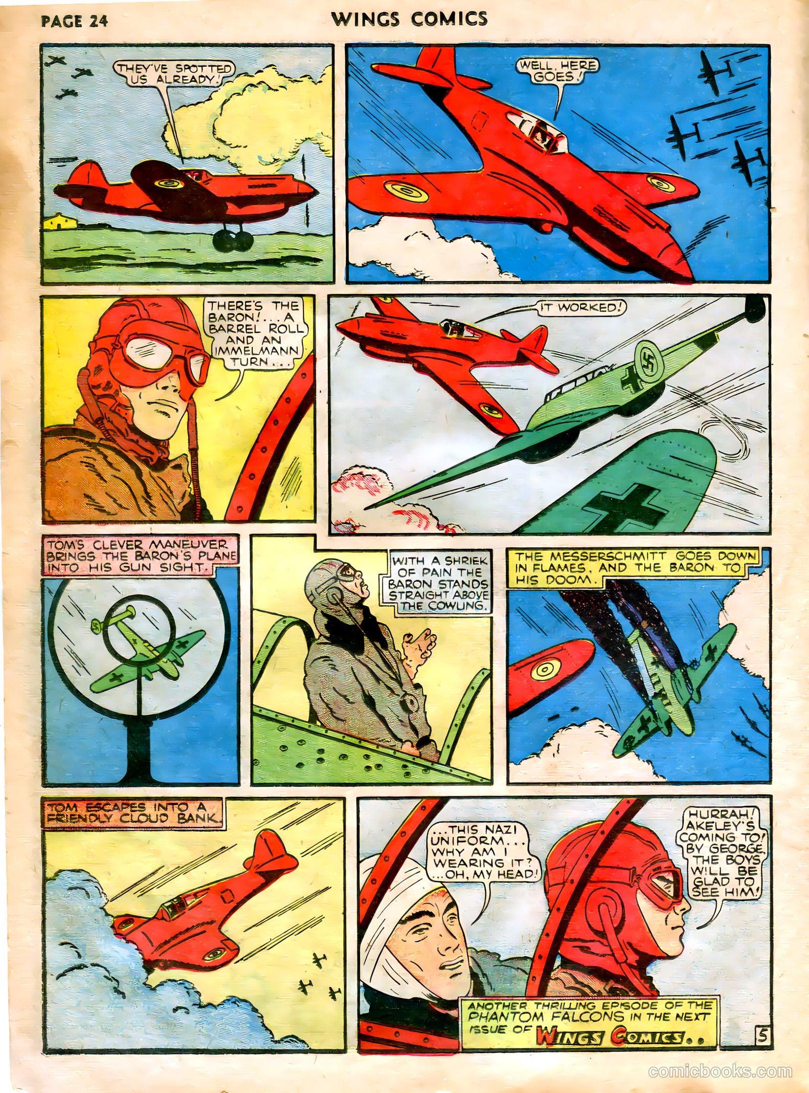 Wings Comics #5 — page 26 of 68