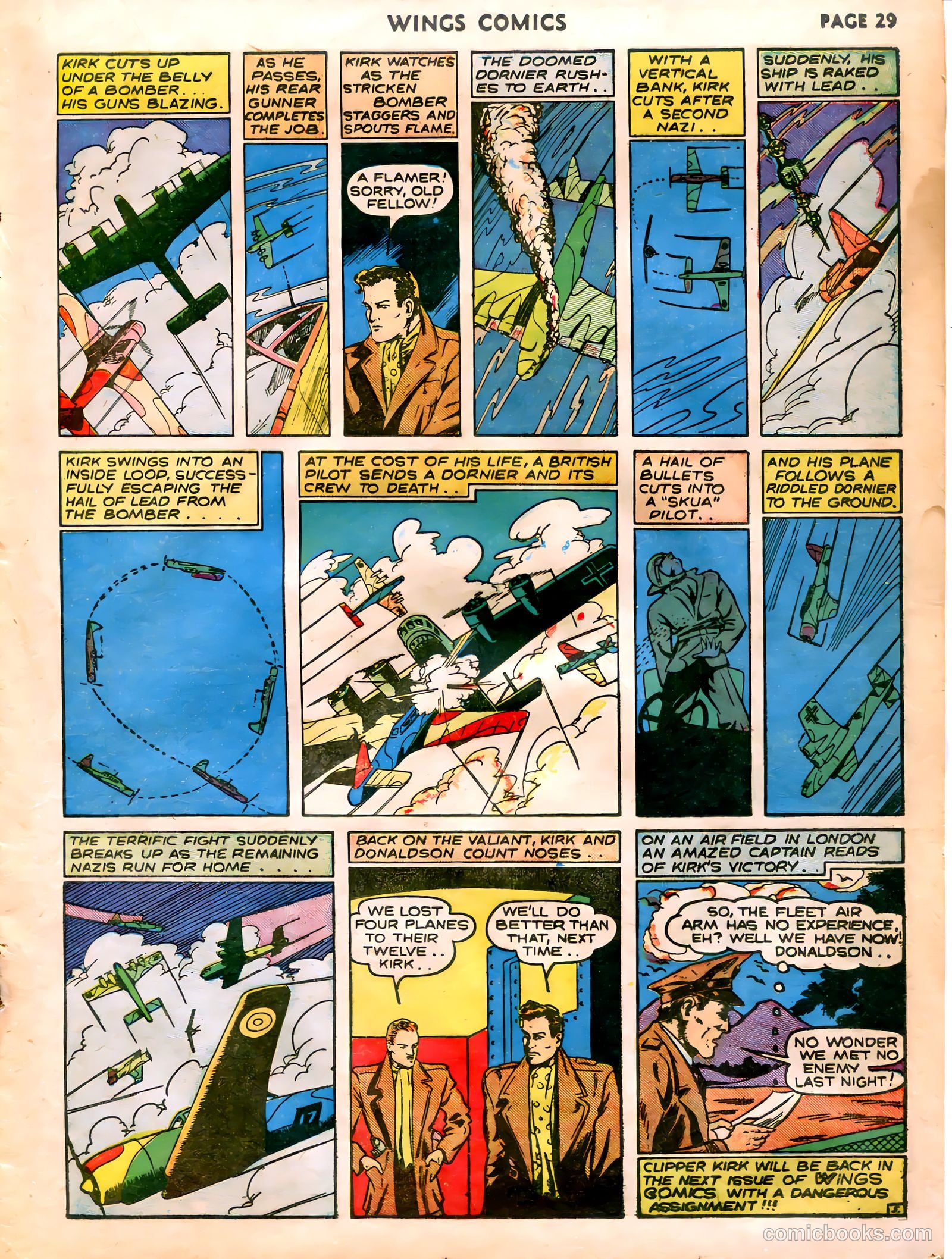 Wings Comics #5 — page 31 of 68