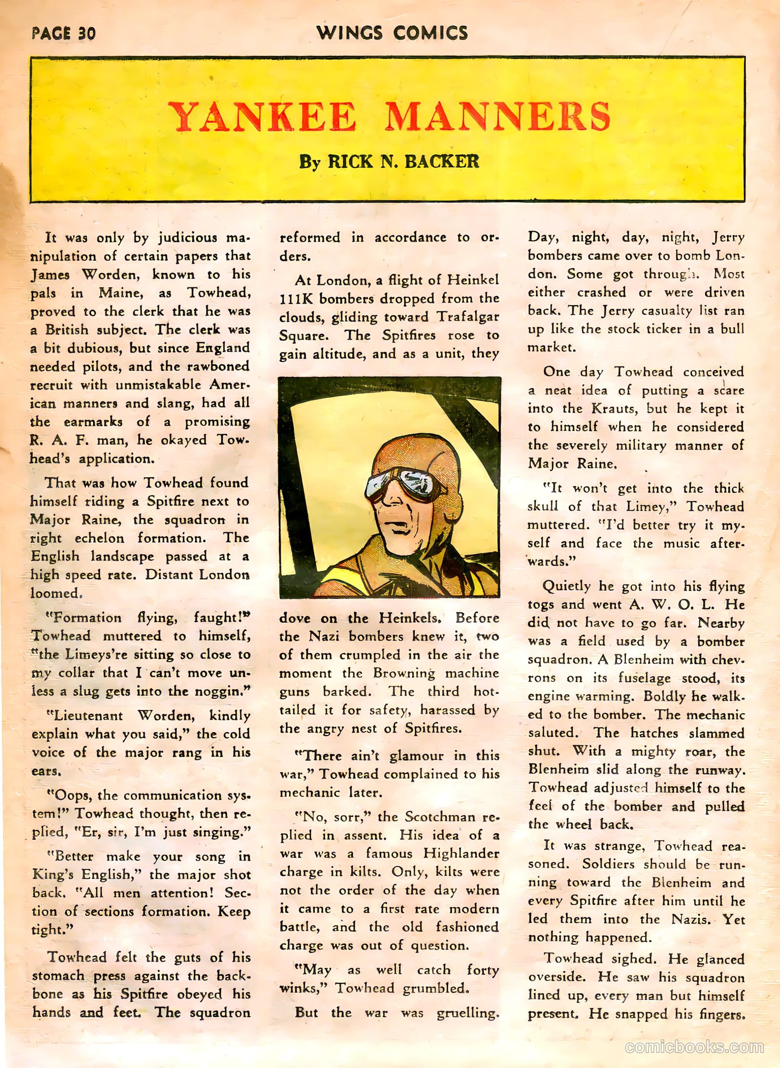Wings Comics #5 — page 32 of 68