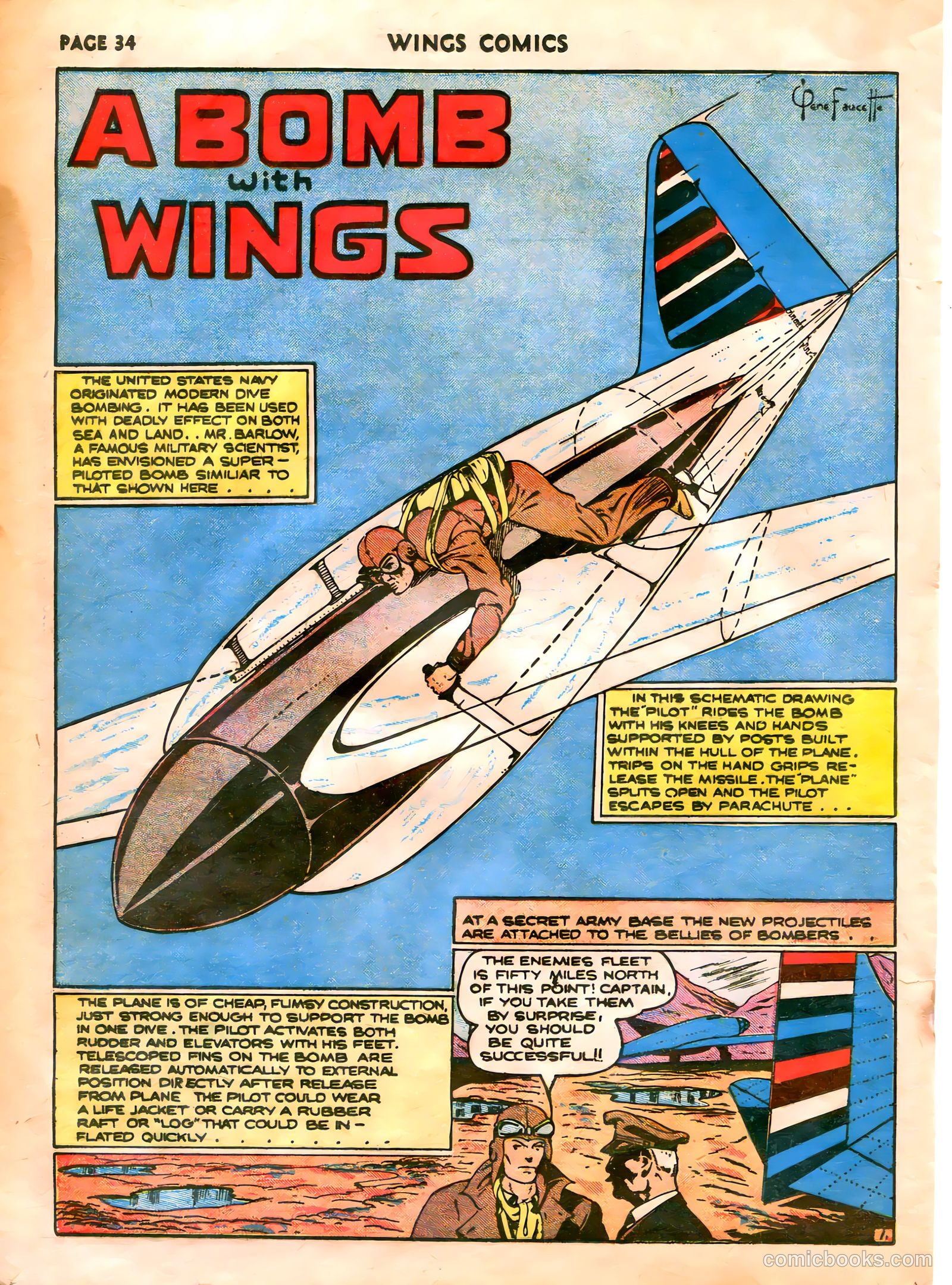 Wings Comics #5 — page 36 of 68