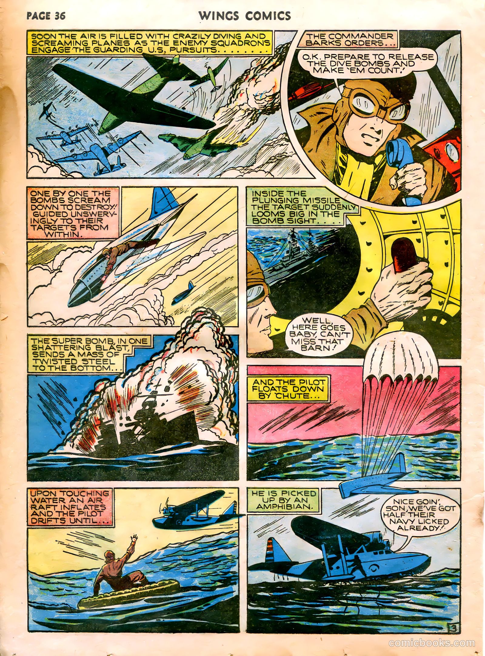 Wings Comics #5 — page 38 of 68