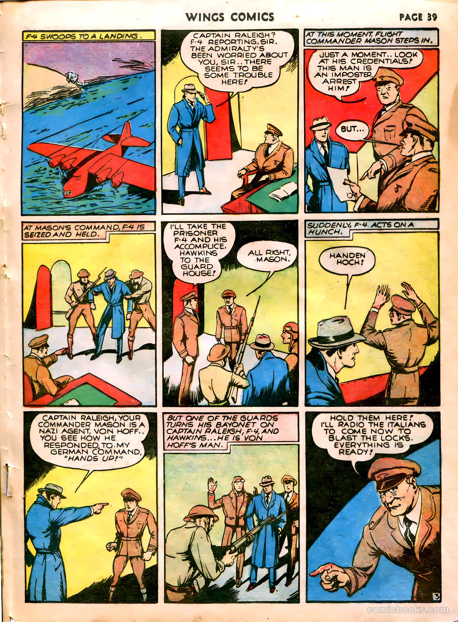 Wings Comics #5 — page 41 of 68