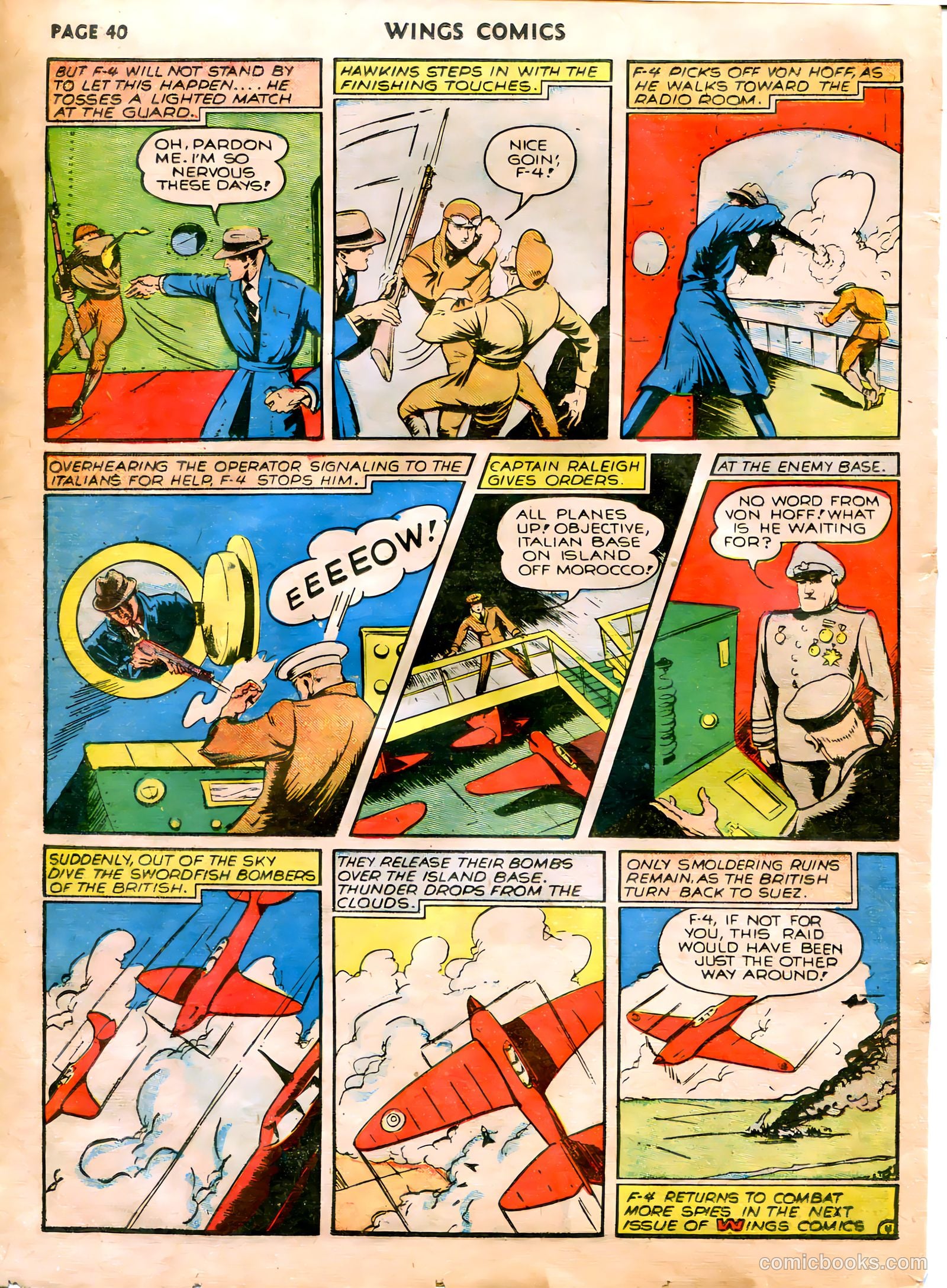 Wings Comics #5 — page 42 of 68