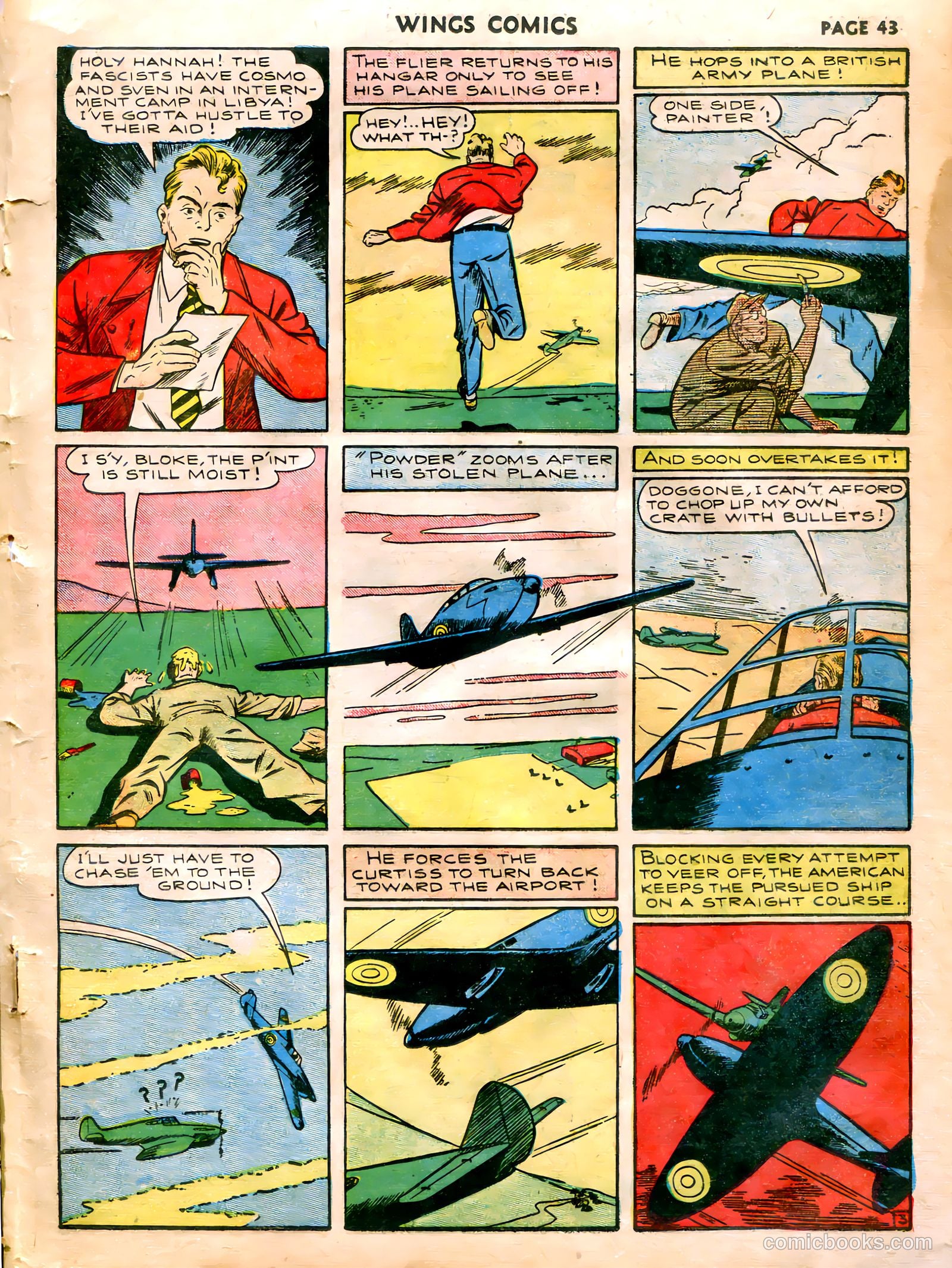 Wings Comics #5 — page 45 of 68