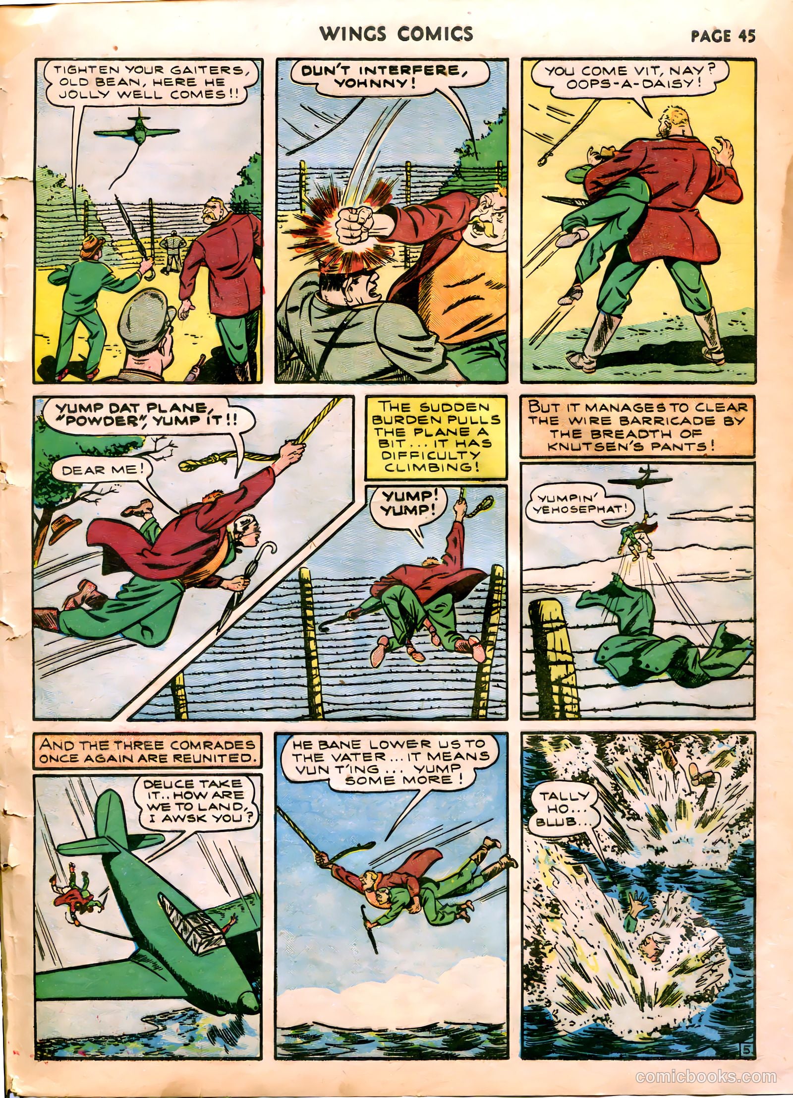 Wings Comics #5 — page 47 of 68