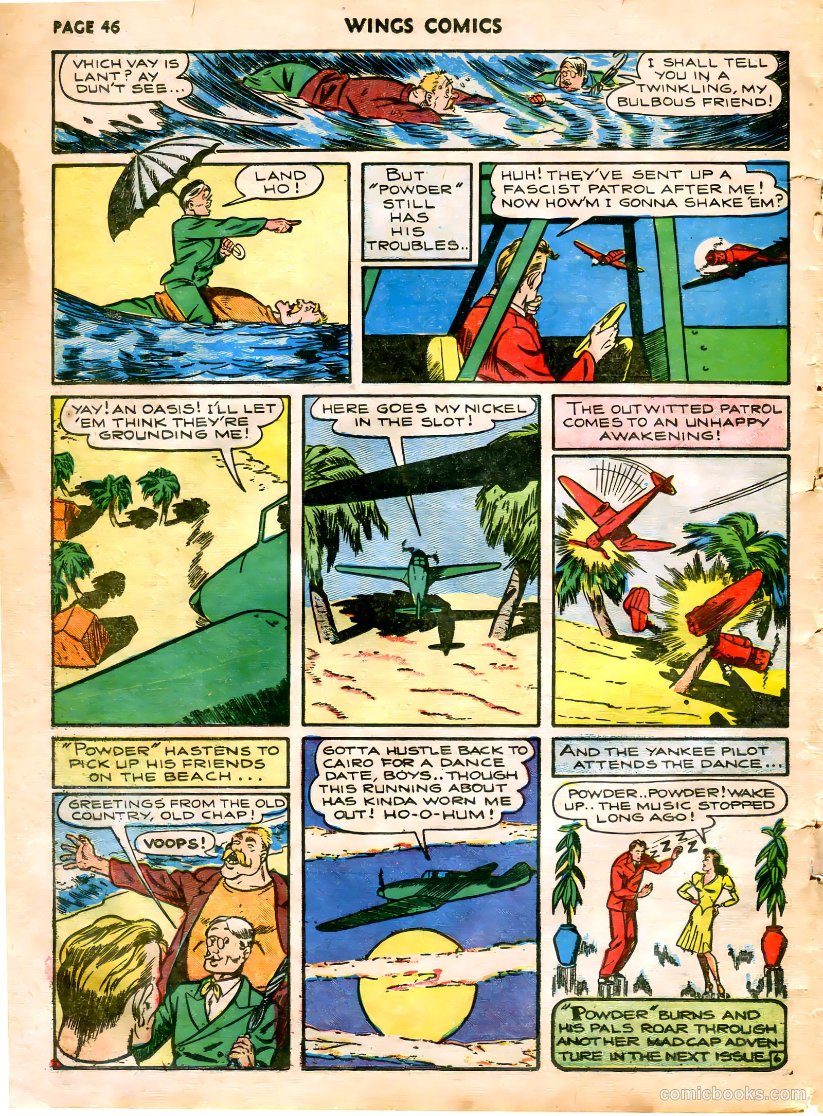 Wings Comics #5 — page 48 of 68