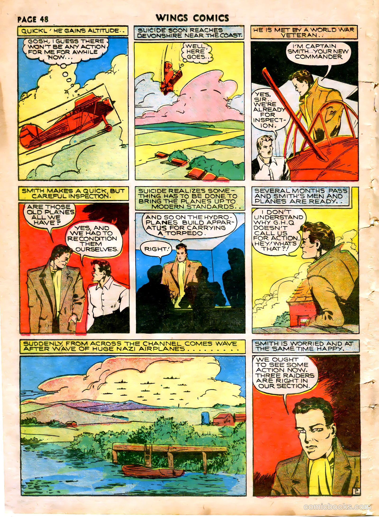 Wings Comics #5 — page 50 of 68