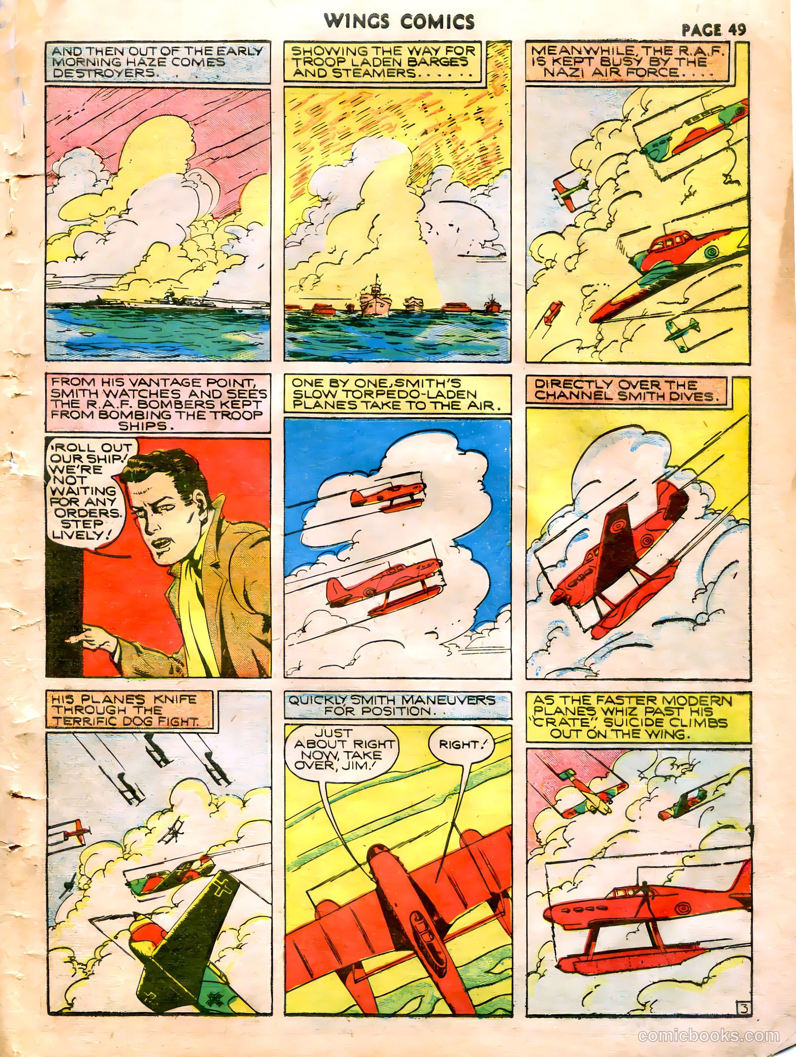 Wings Comics #5 — page 51 of 68