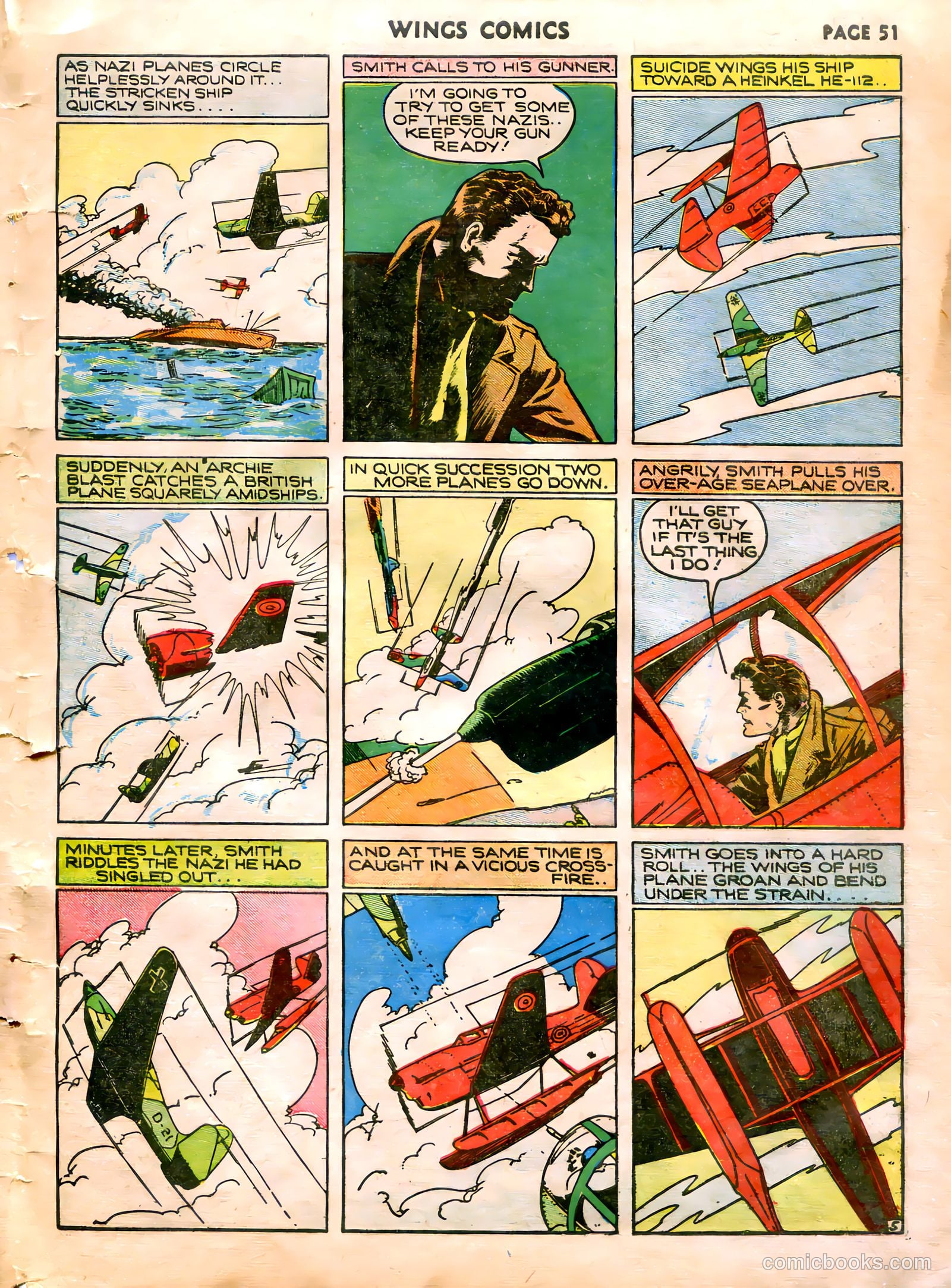 Wings Comics #5 — page 53 of 68