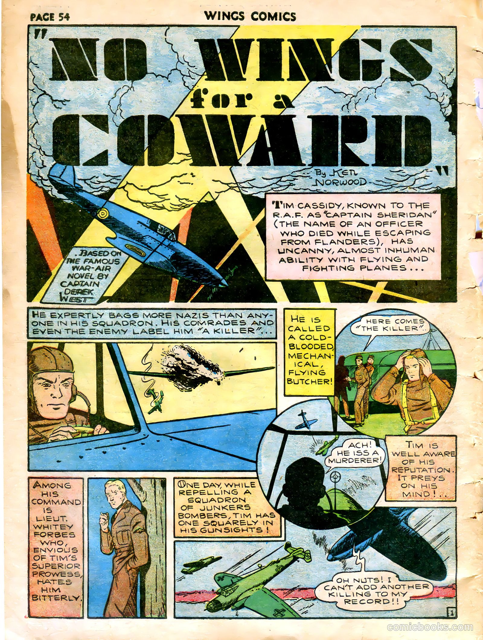 Wings Comics #5 — page 56 of 68