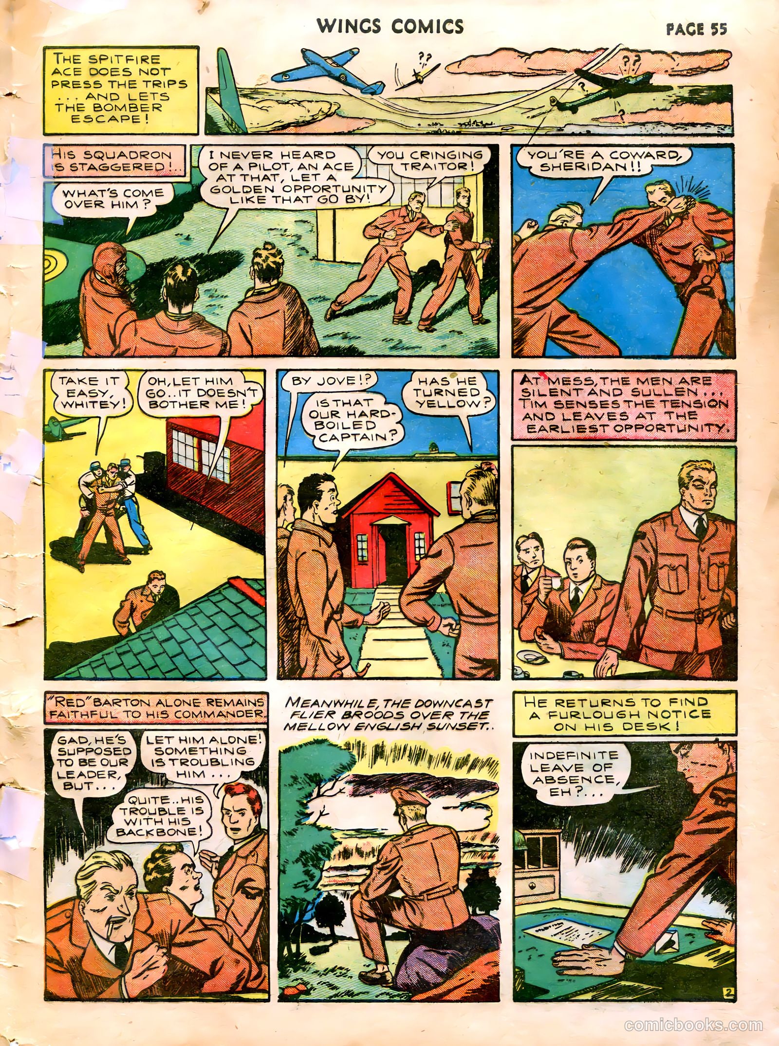 Wings Comics #5 — page 57 of 68