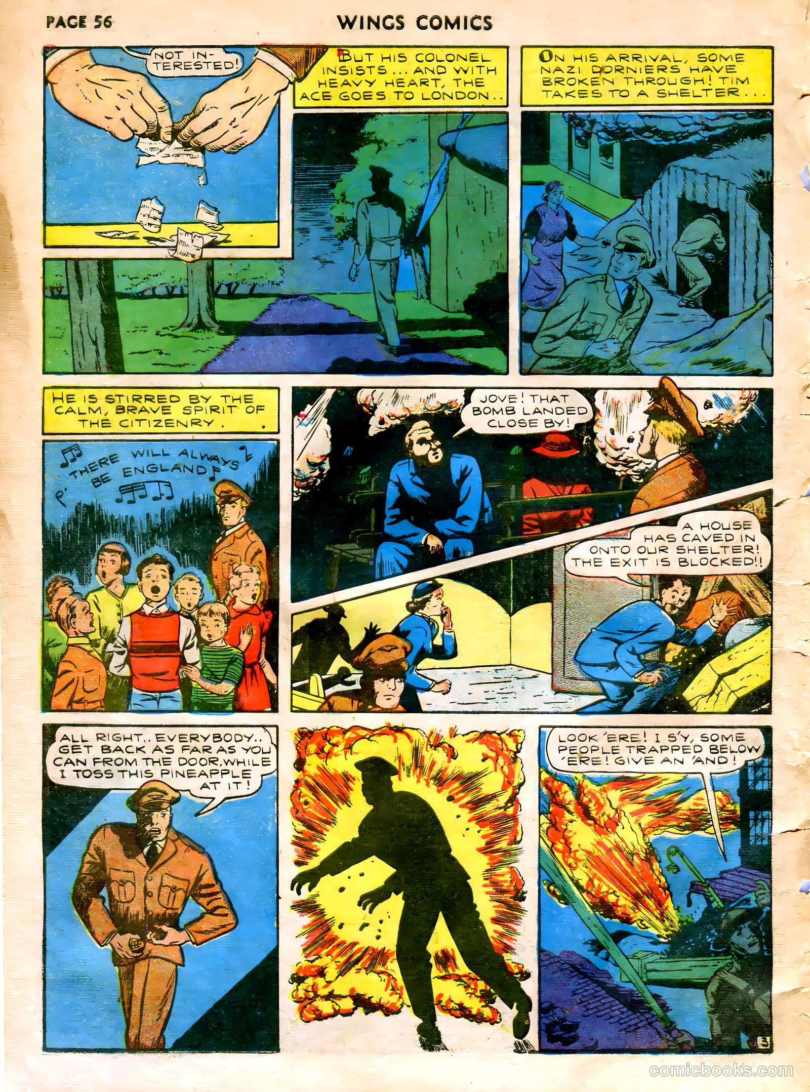 Wings Comics #5 — page 58 of 68