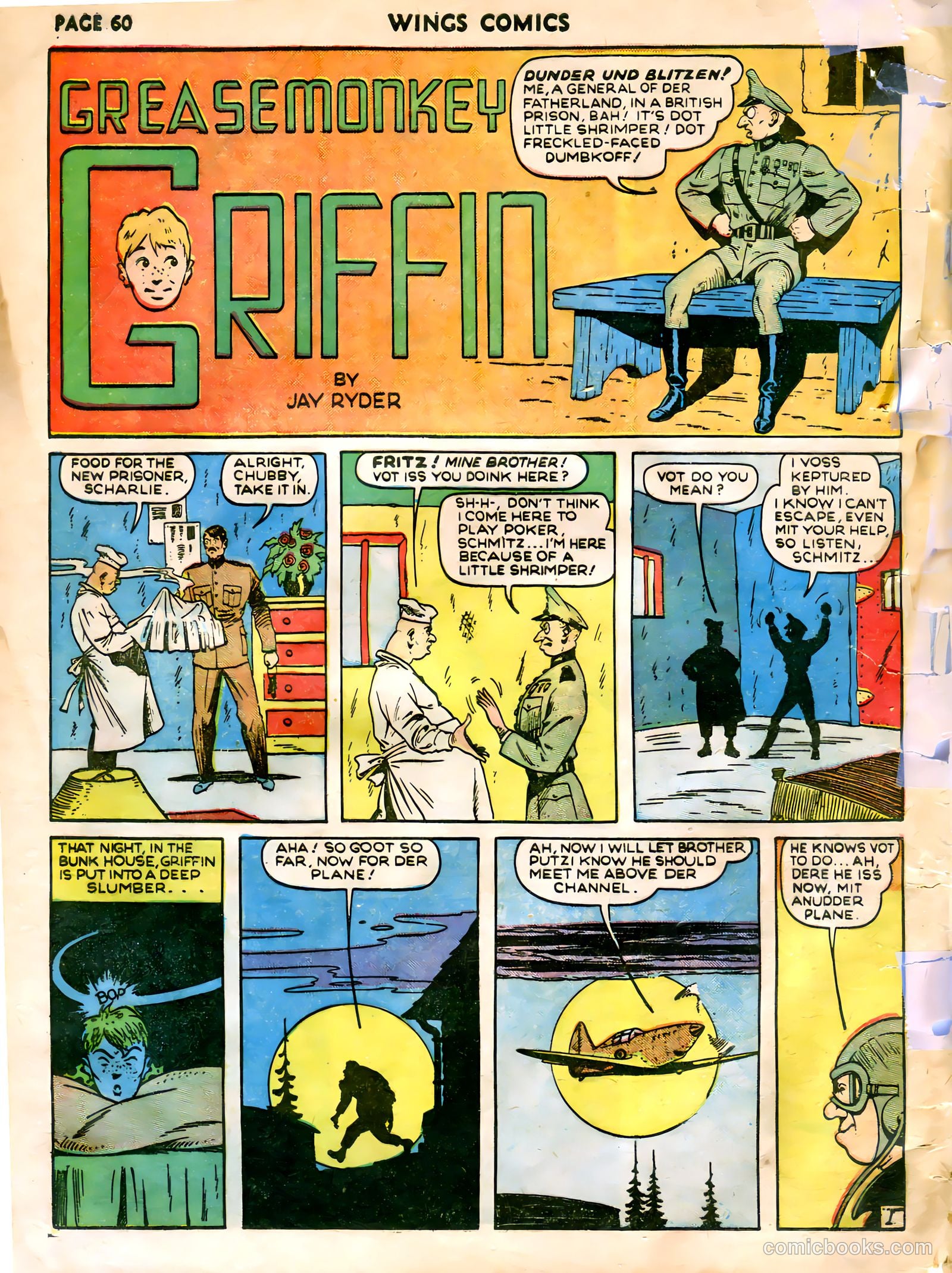 Wings Comics #5 — page 62 of 68